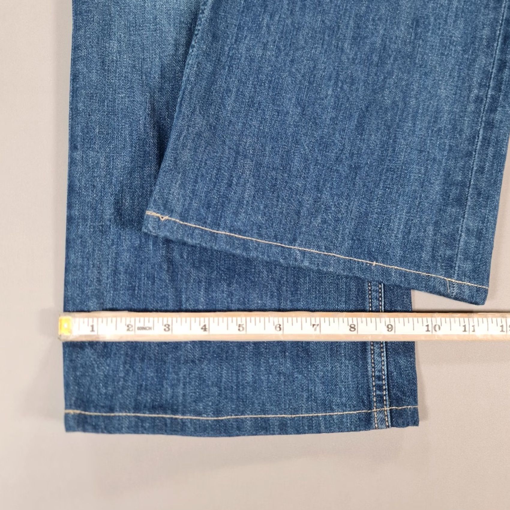 Diesel Diesel Jeans Zatiny Mens W36 L28 Blue Regular Bootcut Denim 100% Cotton Logo Button Fly Size US 36 / EU 52 - 7 Thumbnail