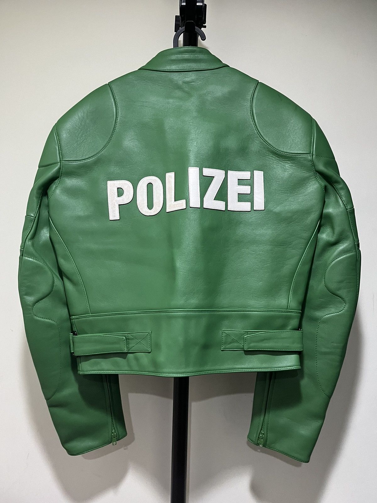 Vetements Vetements Polizei Leather Jacket Size US XS / EU 42 / 0 - 2 Thumbnail