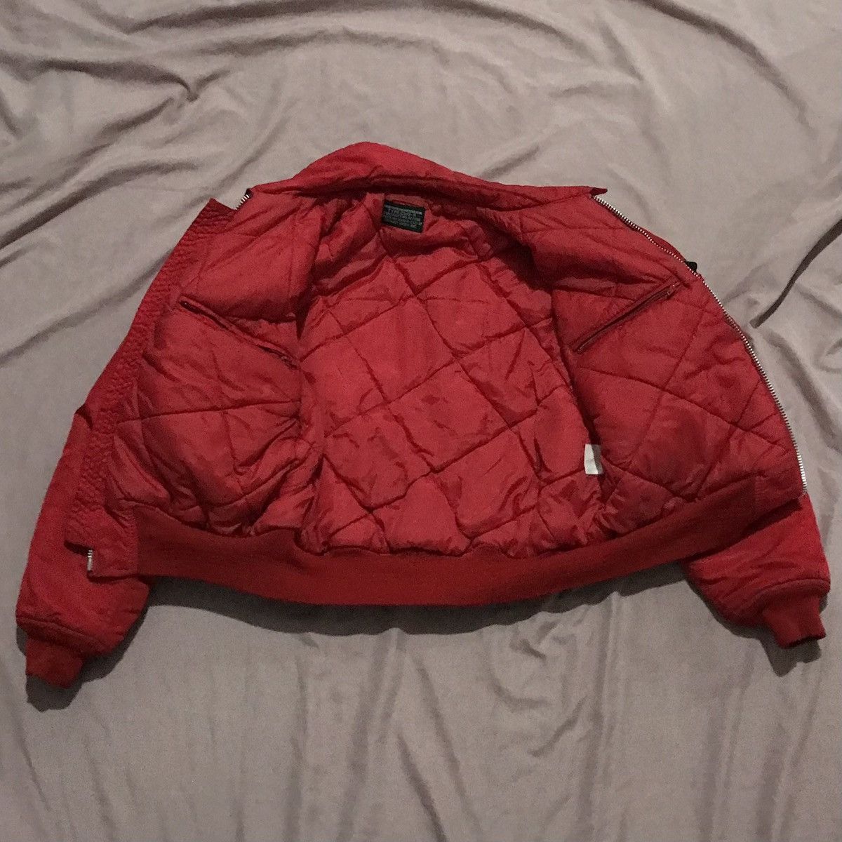 Schott RED CWU NYLON BOMBER Size US M / EU 48-50 / 2 - 5 Thumbnail
