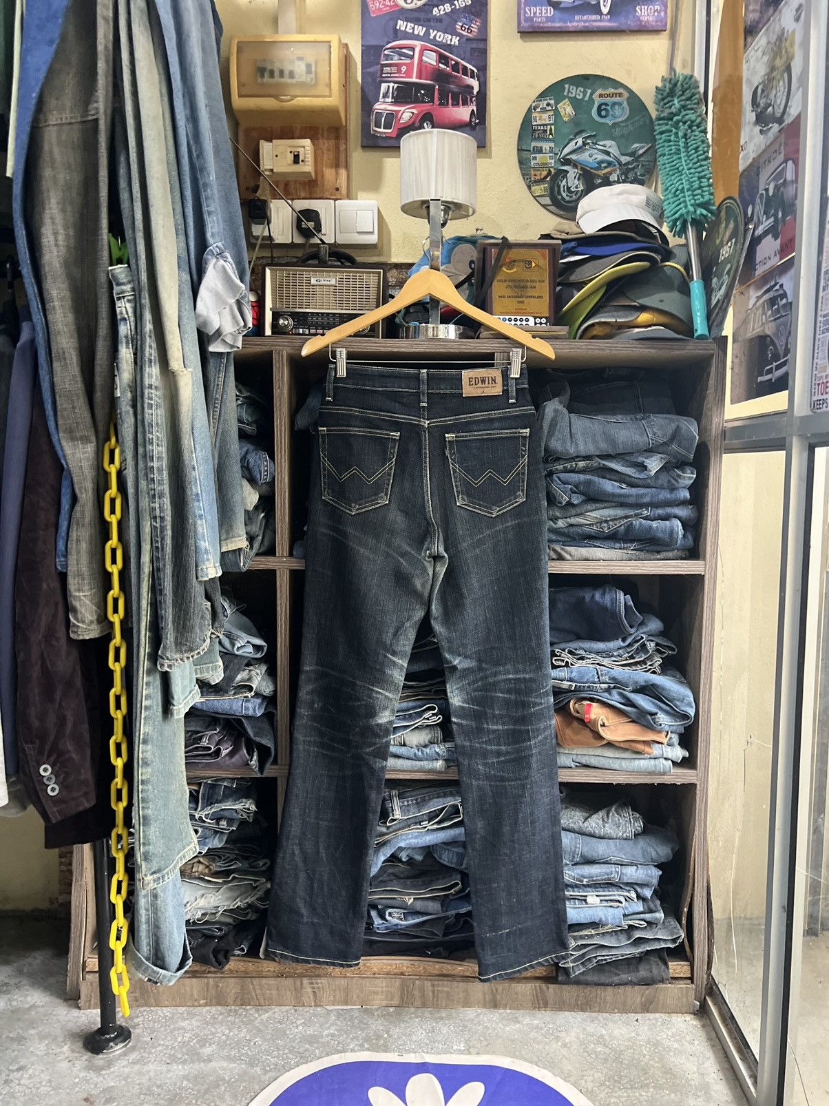 Edwin 🔥Vintage Miss Edwin Flared Denim Size 28" / US 6 / IT 42 - 2 Thumbnail
