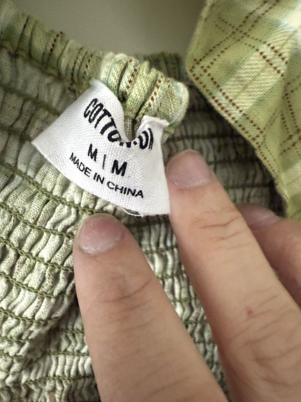Cotton On Checkered crop top - cotton on Size M / US 6-8 / IT 42-44 - 2 Thumbnail