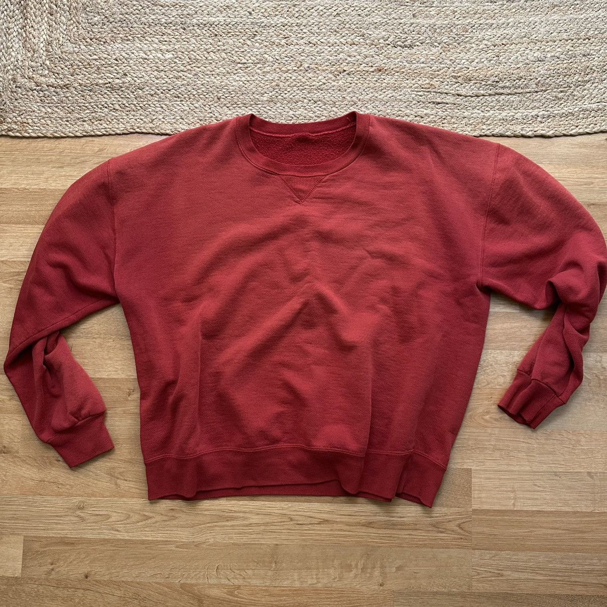 Russell Athletic × Vintage Vintage faded red Russell athletic crew Size US XL / EU 56 / 4 - 1 Thumbnail