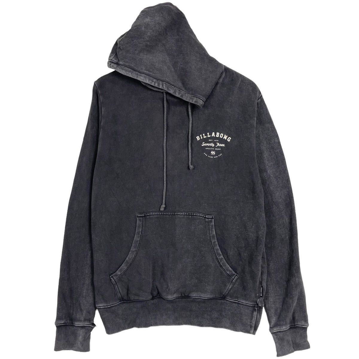 Billabong × Vintage 💥BILLABONG SURF DYED GREY PULLOVER HOODIE Size US M / EU 48-50 / 2 - 1 Thumbnail