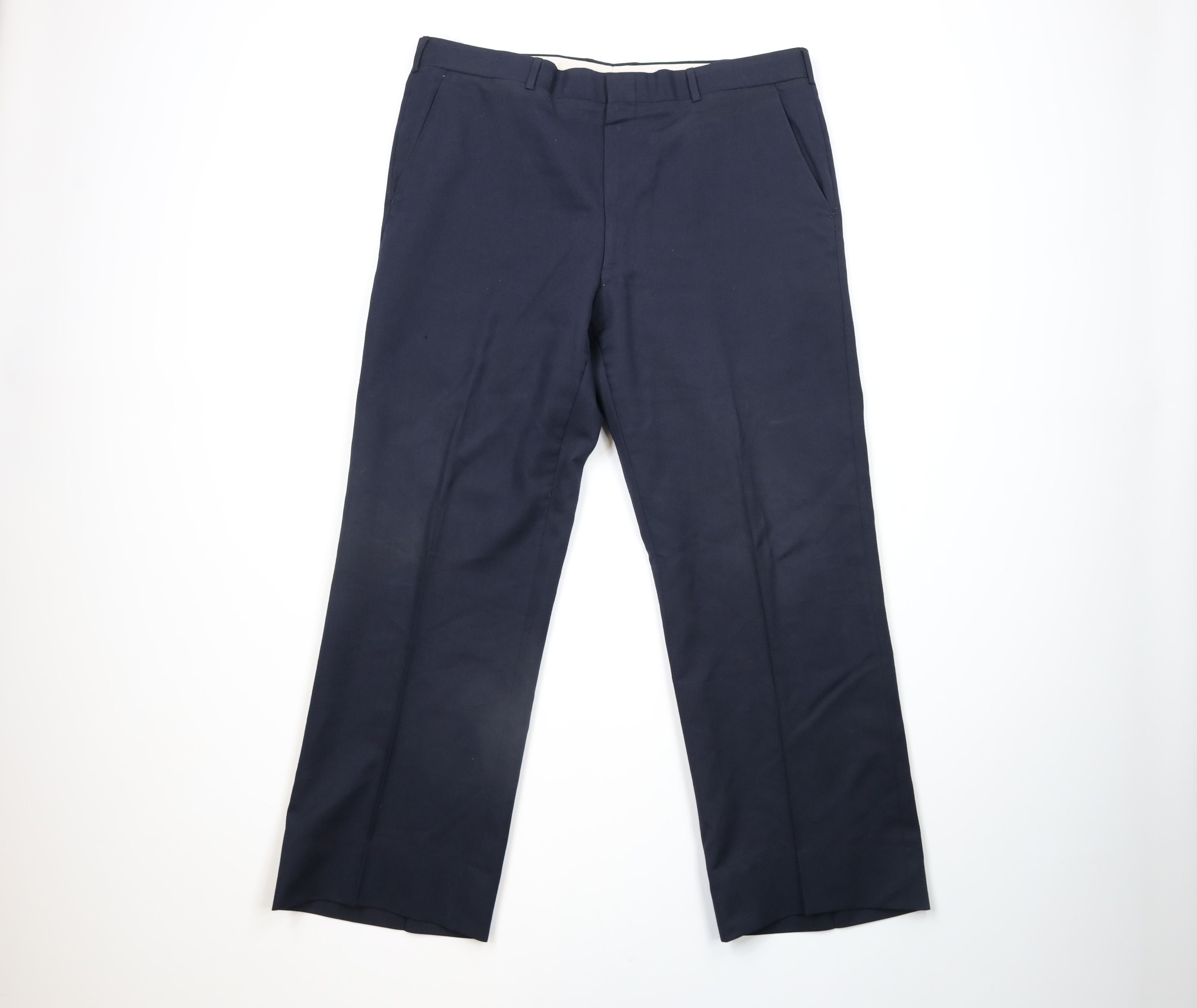 Vintage Vintage 70s Streetwear 2 Piece Wool Bell Bottoms Suit Size 44R - 12 Thumbnail