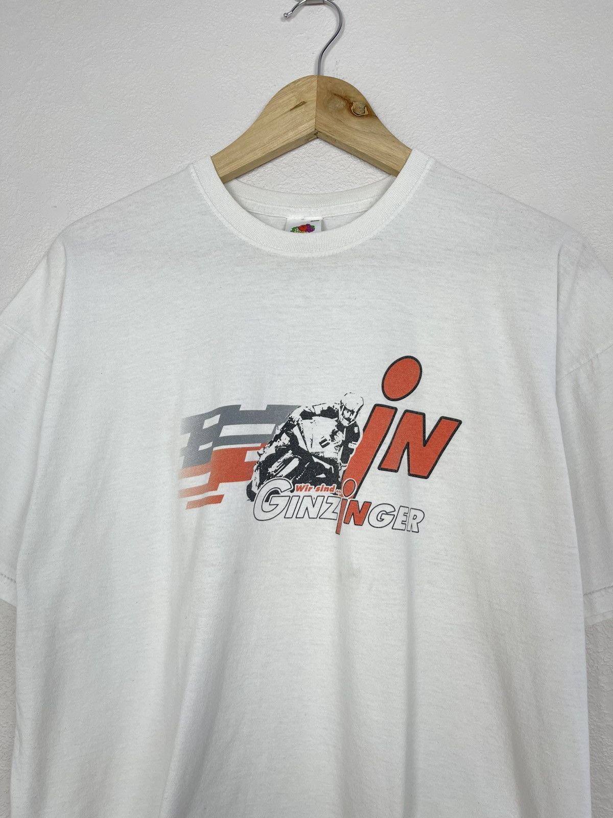 Vintage Vintage Y2k Gilzonger Moto Racing Tee Size US XL / EU 56 / 4 - 2 Thumbnail
