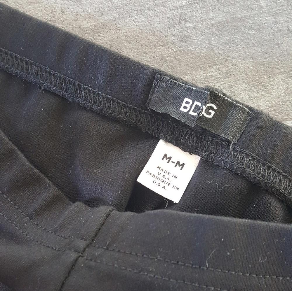 Bdg Black Side Quilted BDG Legging Size 32" / US 10 / IT 46 - 3 Thumbnail