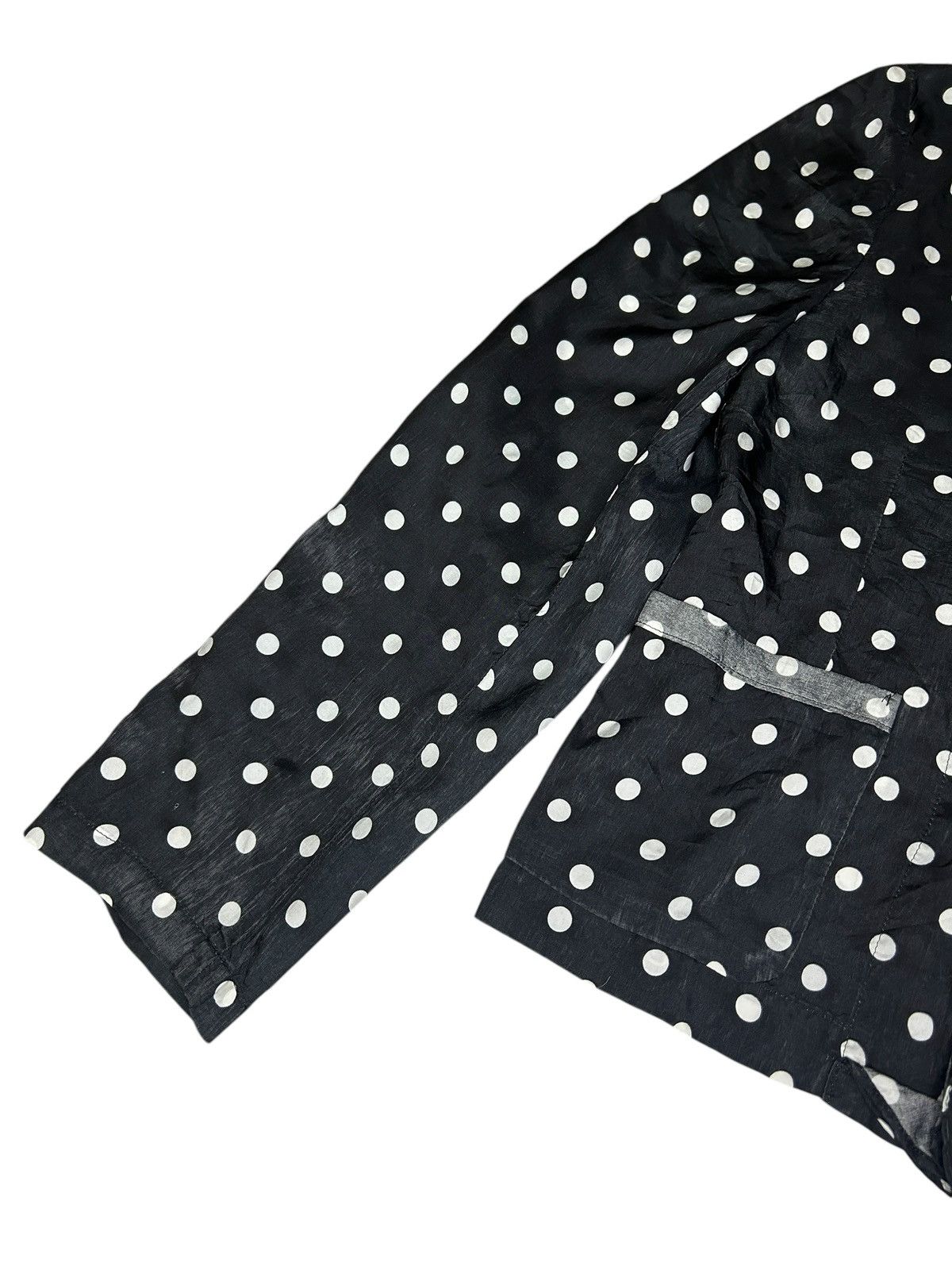 Comme des Garcons F/W 01 Ruffled Polka Dot Blazer Size M / US 6-8 / IT 42-44 - 5 Thumbnail