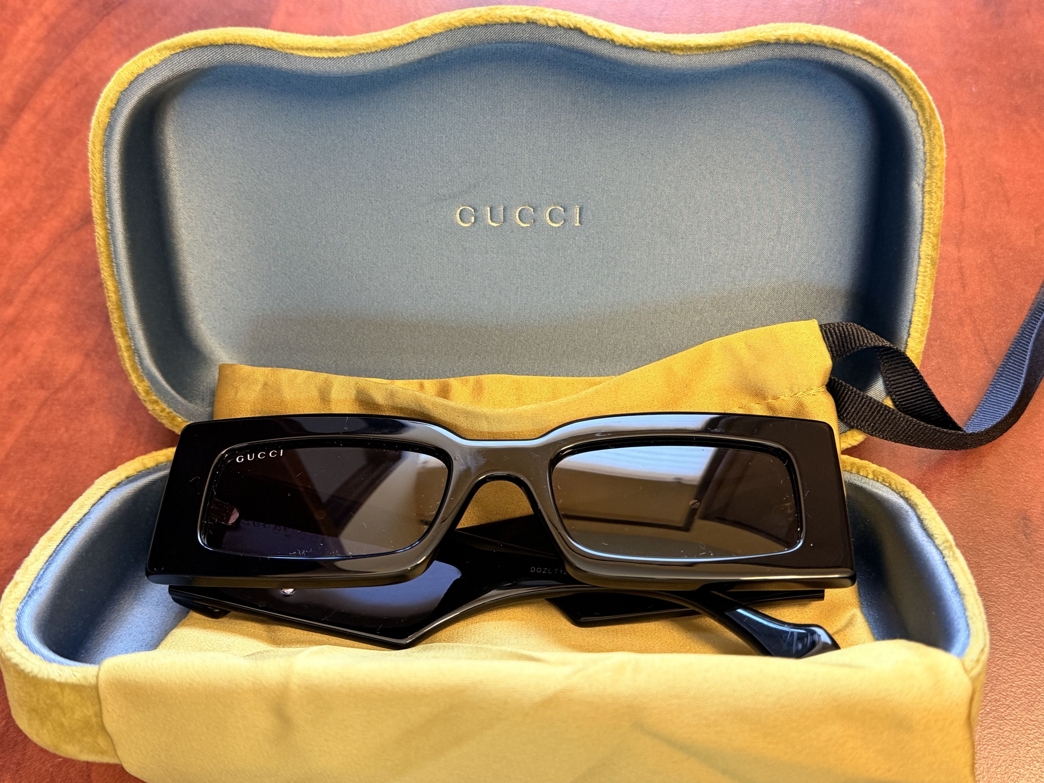 Gucci Authentic Gucci Generation 53MM Rectangular Sunglasses Size ONE SIZE - 1 Thumbnail