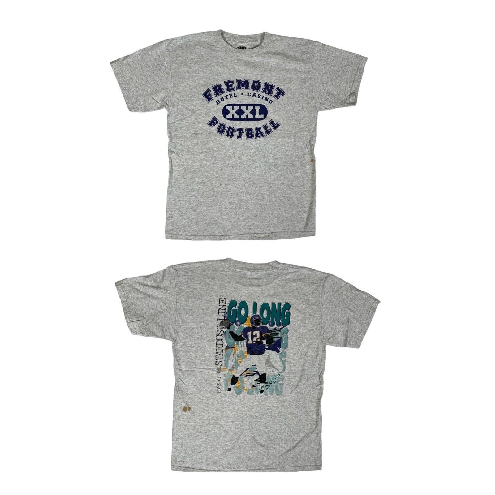 Tultex Vintage Las Vegas Fremont Star Dust Football T-Shirt 1998 90 Size US L / EU 52-54 / 3 - 1 Thumbnail