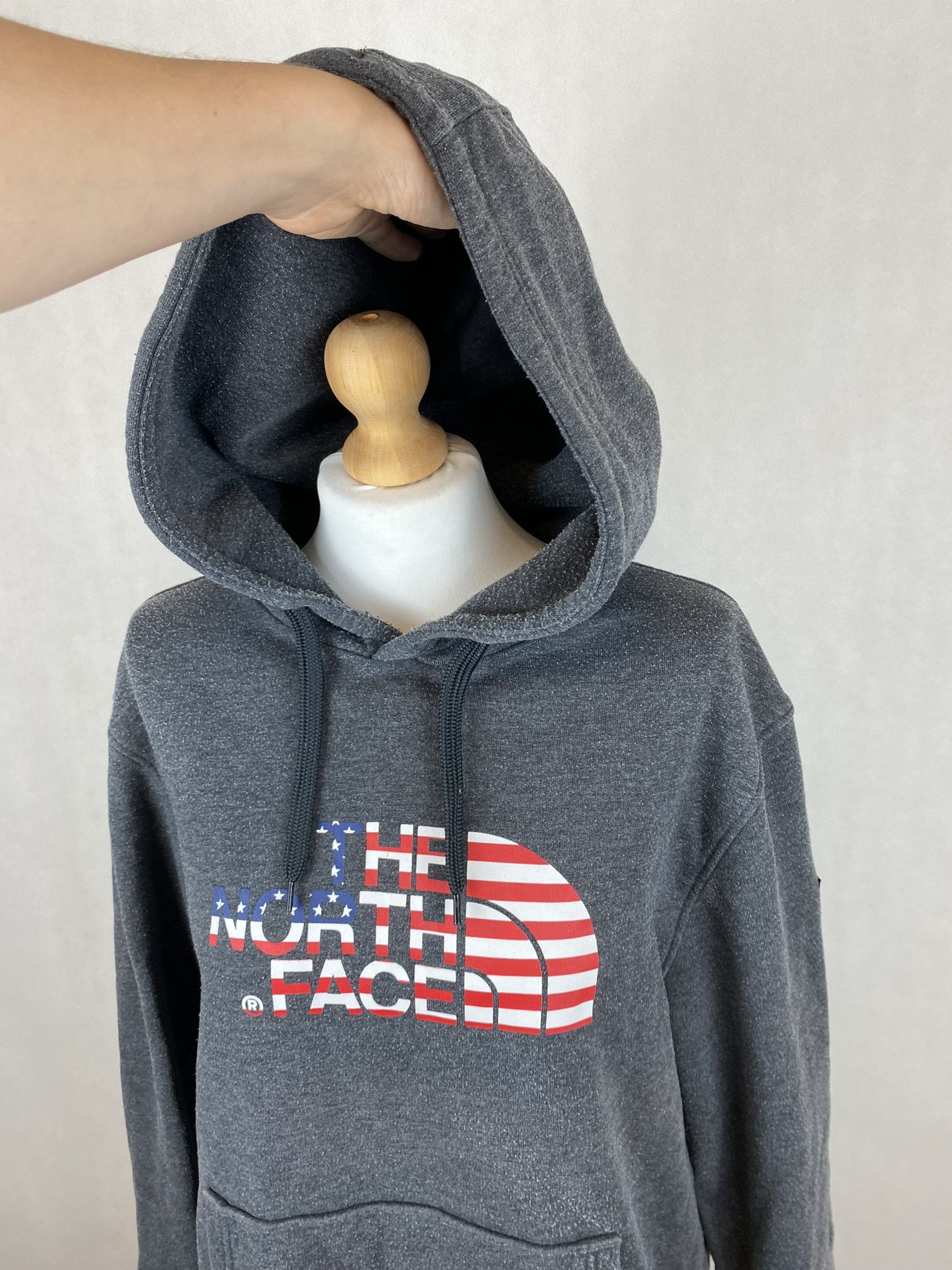 The North Face × Vintage the north face hoodie usa america flag Size US L / EU 52-54 / 3 - 4 Thumbnail