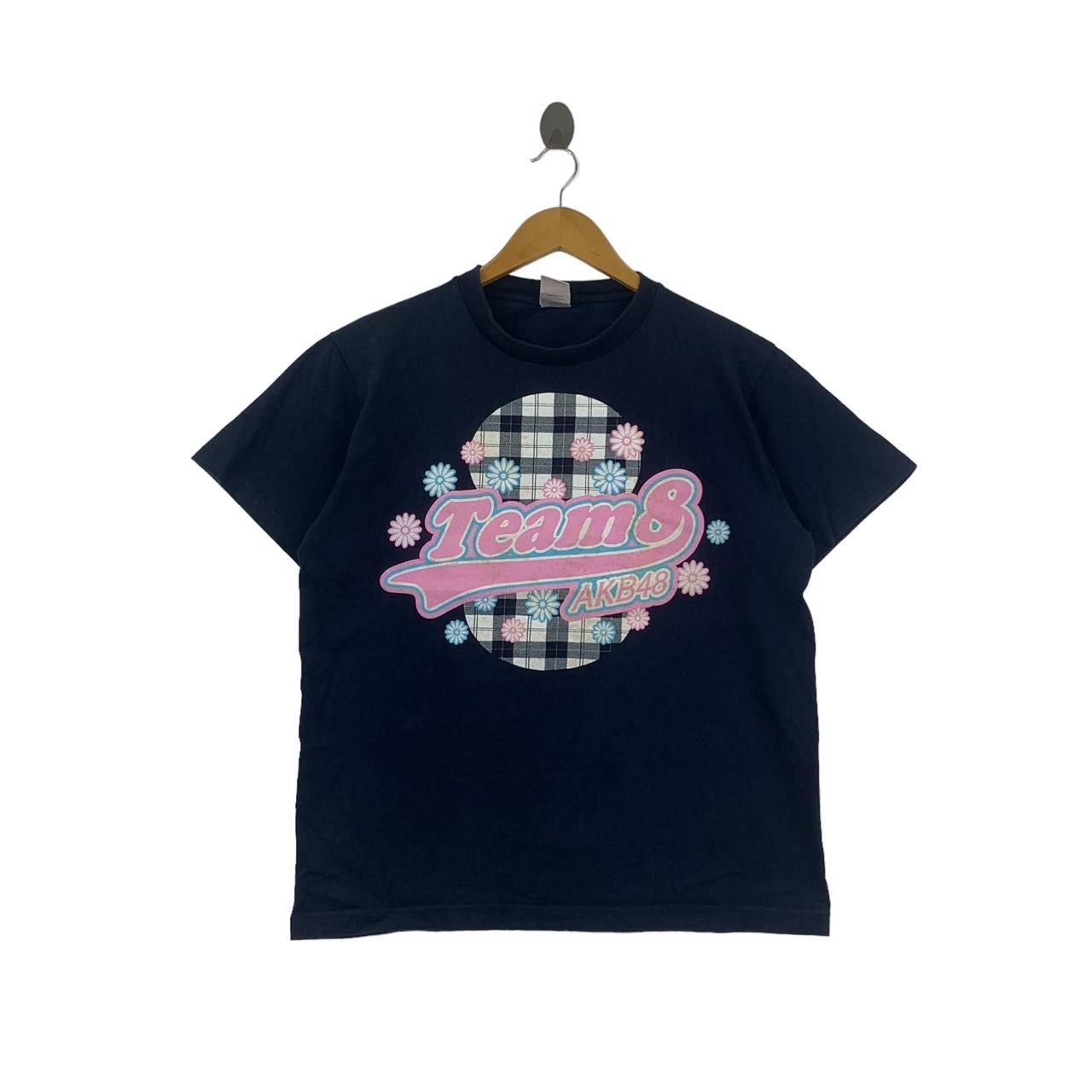 Vintage Vintage TEAM 8 AKB48 Japan Idol Group Tee Shirt Top J Pop Size M / US 6-8 / IT 42-44 - 1 Thumbnail