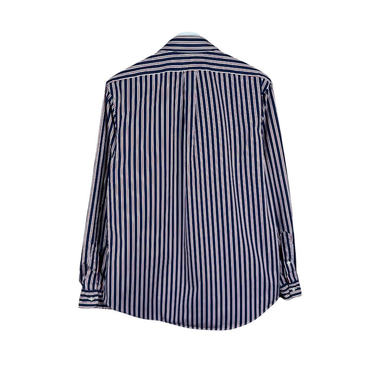 Ralph Lauren Vintage 90s Ralph Lauren striped old money chest logo shirt Size US L / EU 52-54 / 3 - 2 Thumbnail