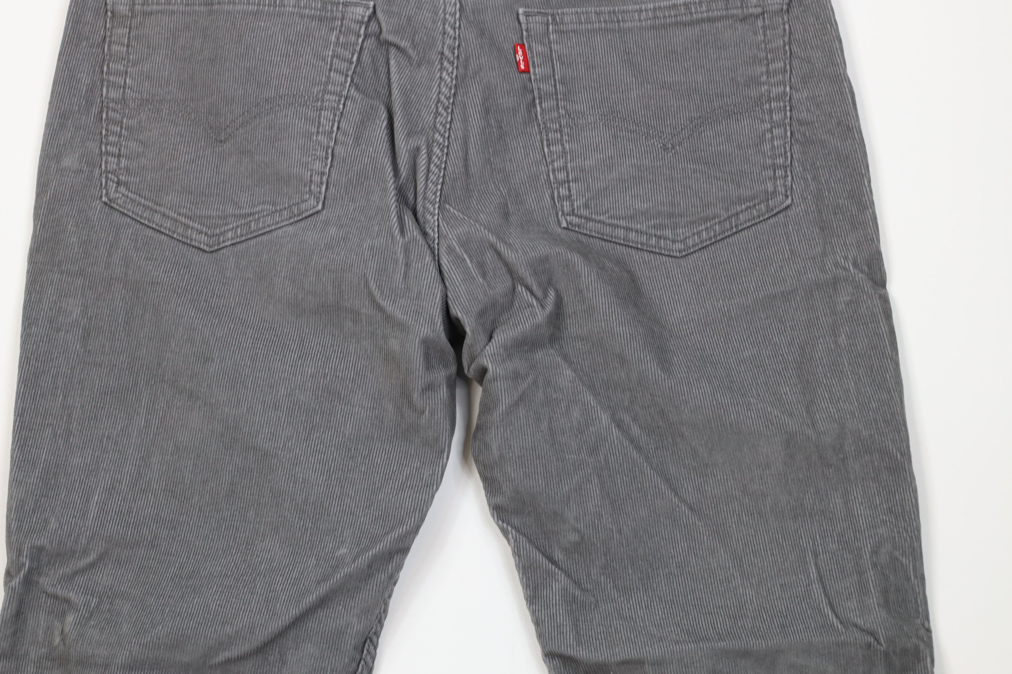 Levi's Vintage Y2K Levis 511 Slim Fit Corduroy Chino Pants Gray Size US 36 / EU 52 - 12 Thumbnail