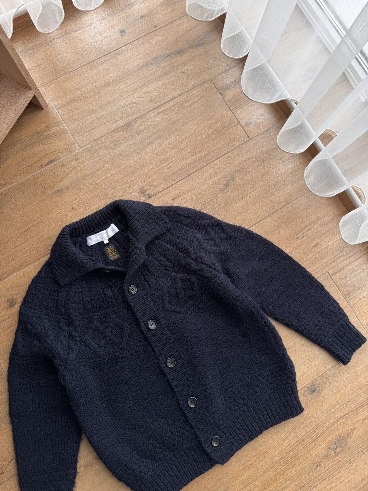 Comme des Garcons Tao Kurihara Comme Des Garcons x Batoner Wool Knit Cardigan Size US M / EU 48-50 / 2 - 4 Thumbnail