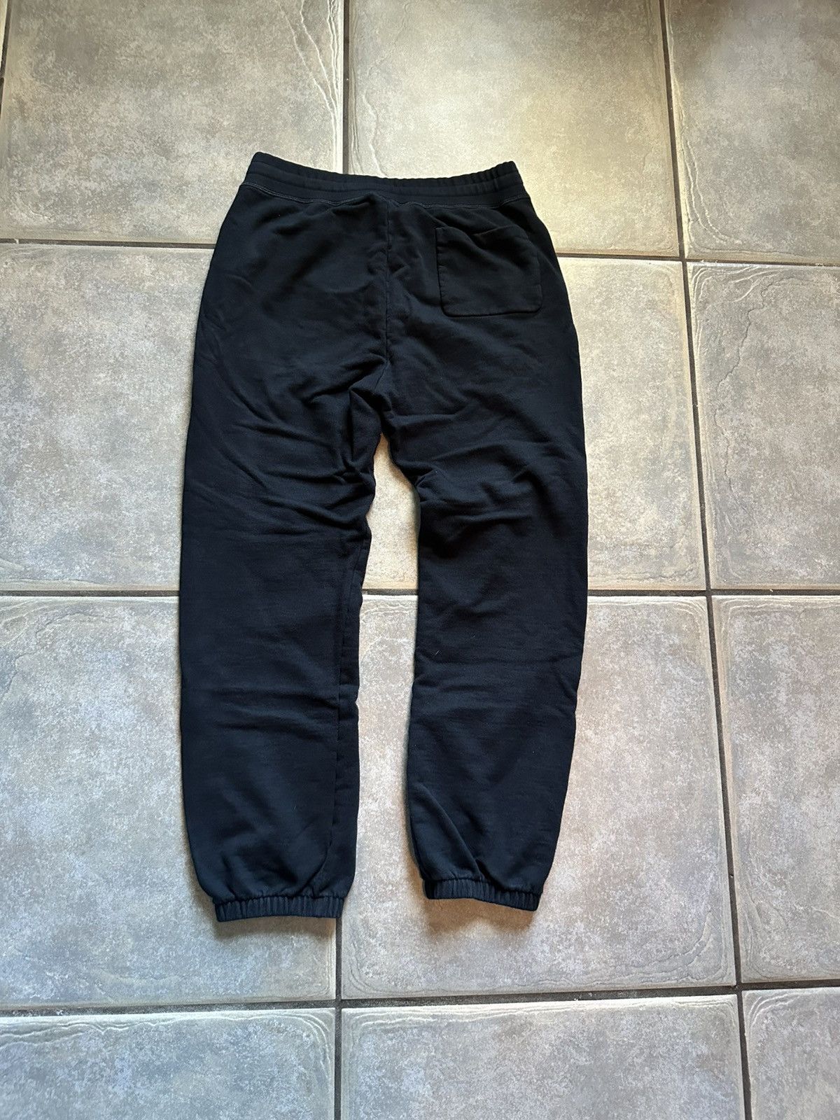 The Row Navy Sando Tapered Sweatpants Size US 32 / EU 48 - 2 Thumbnail