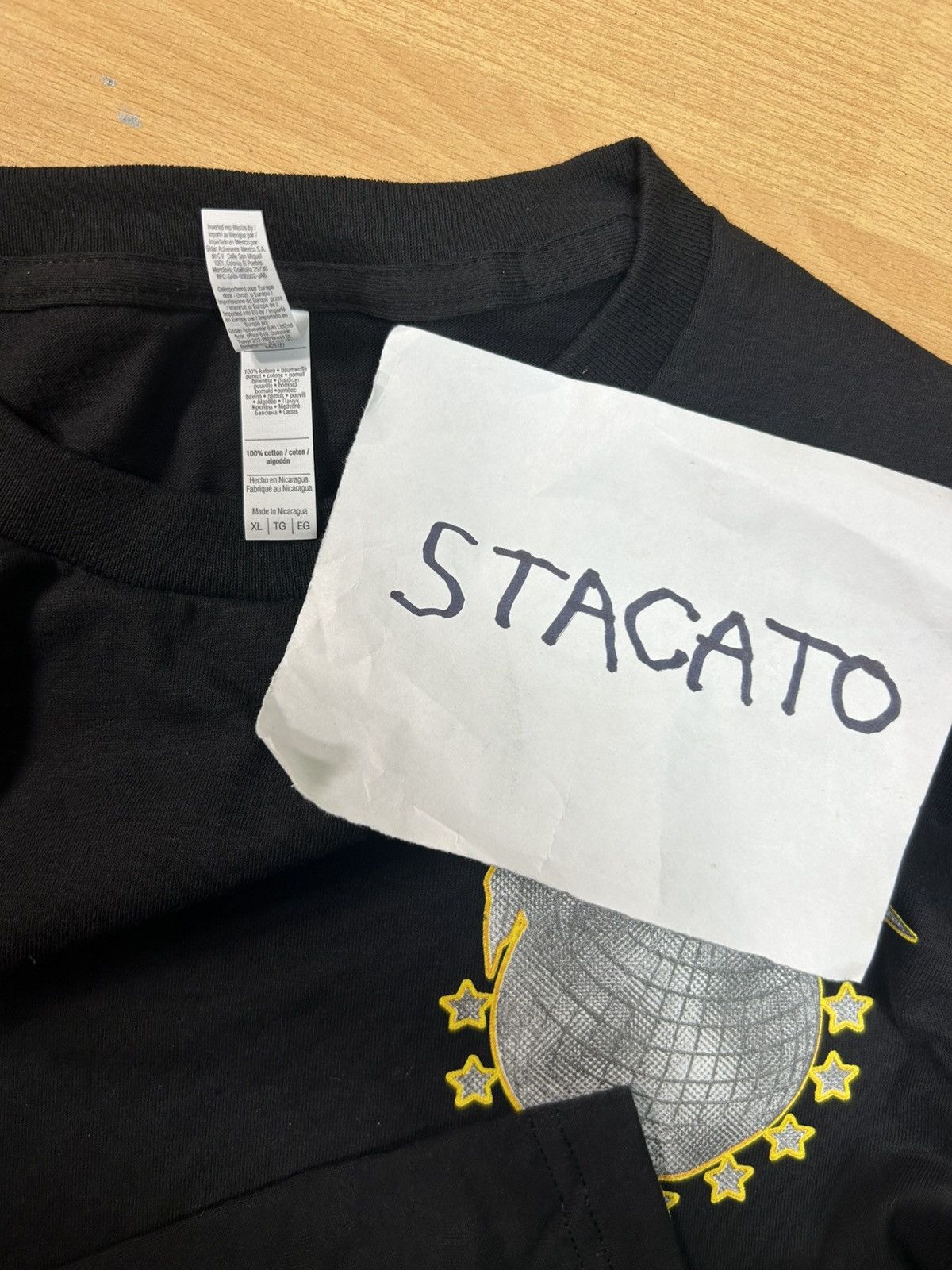 Rap Tees × Vintage $NOT Ethereal Tour Tee Black XL Size US XL / EU 56 / 4 - 3 Thumbnail