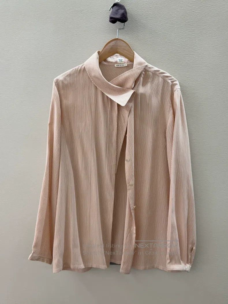 Hermes Hermes Pink Silk Shirt Size XS / US 0-2 / IT 36-38 - 1 Thumbnail