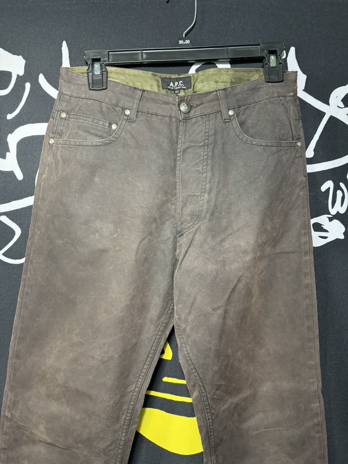 A.P.C. A.P.C waxproofing trouser Size US 27 - 2 Thumbnail