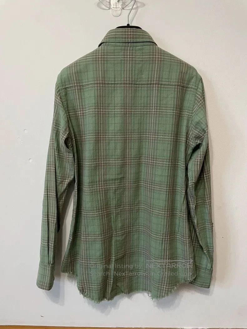 Saint Laurent Paris Saint Laurent SLP Green Plaid Shirt. Size US S / EU 44-46 / 1 - 3 Thumbnail