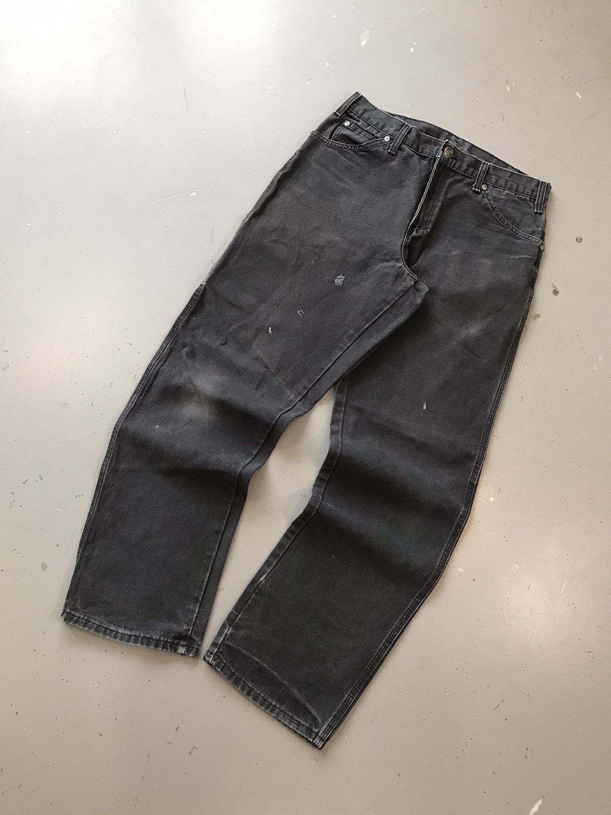 Dickies × Vintage Vintage dickies faded carpenter denim Size US 32 / EU 48 - 3 Thumbnail