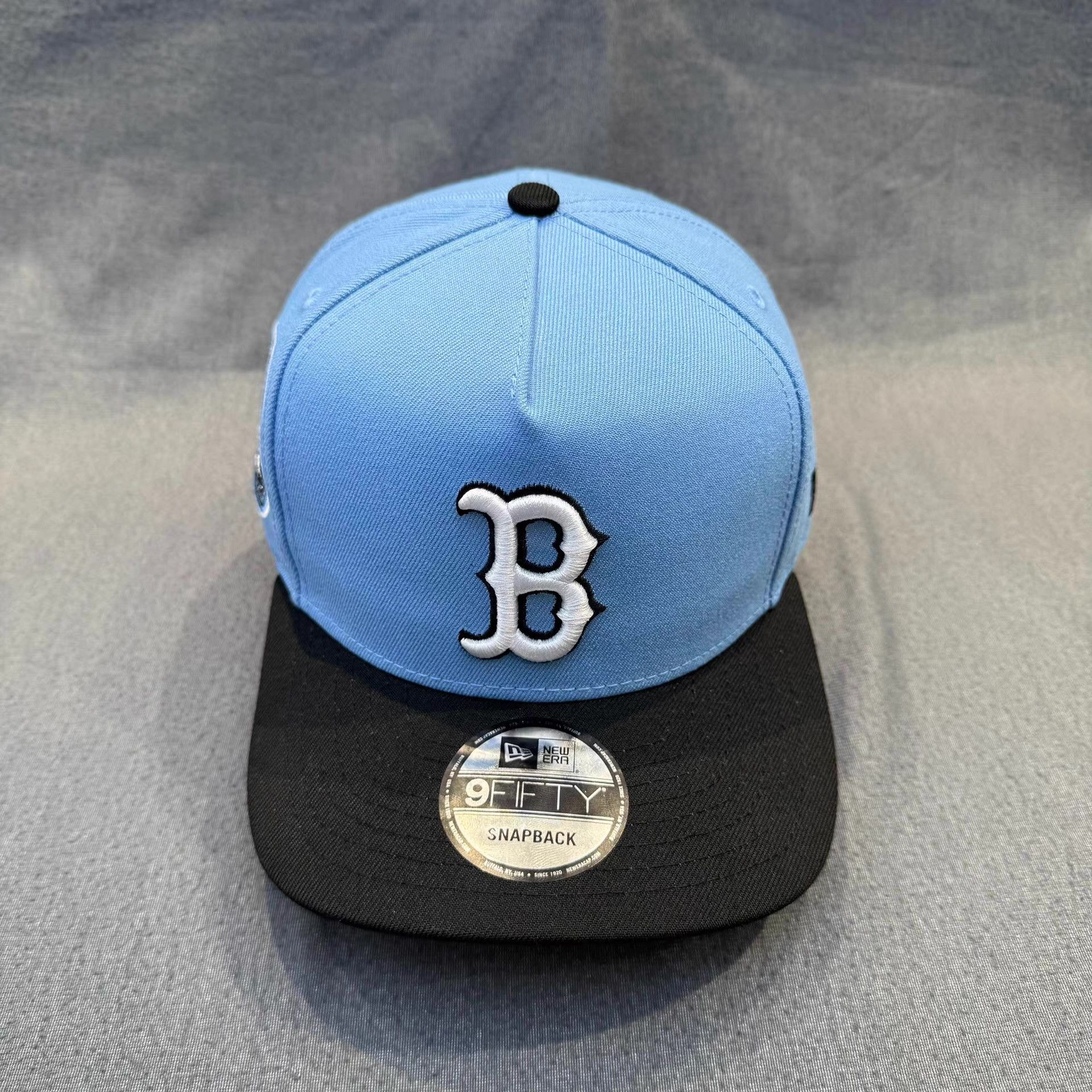 New Era New Era Baseball Cap Flat Brim Hat Q5 Size ONE SIZE - 1 Thumbnail