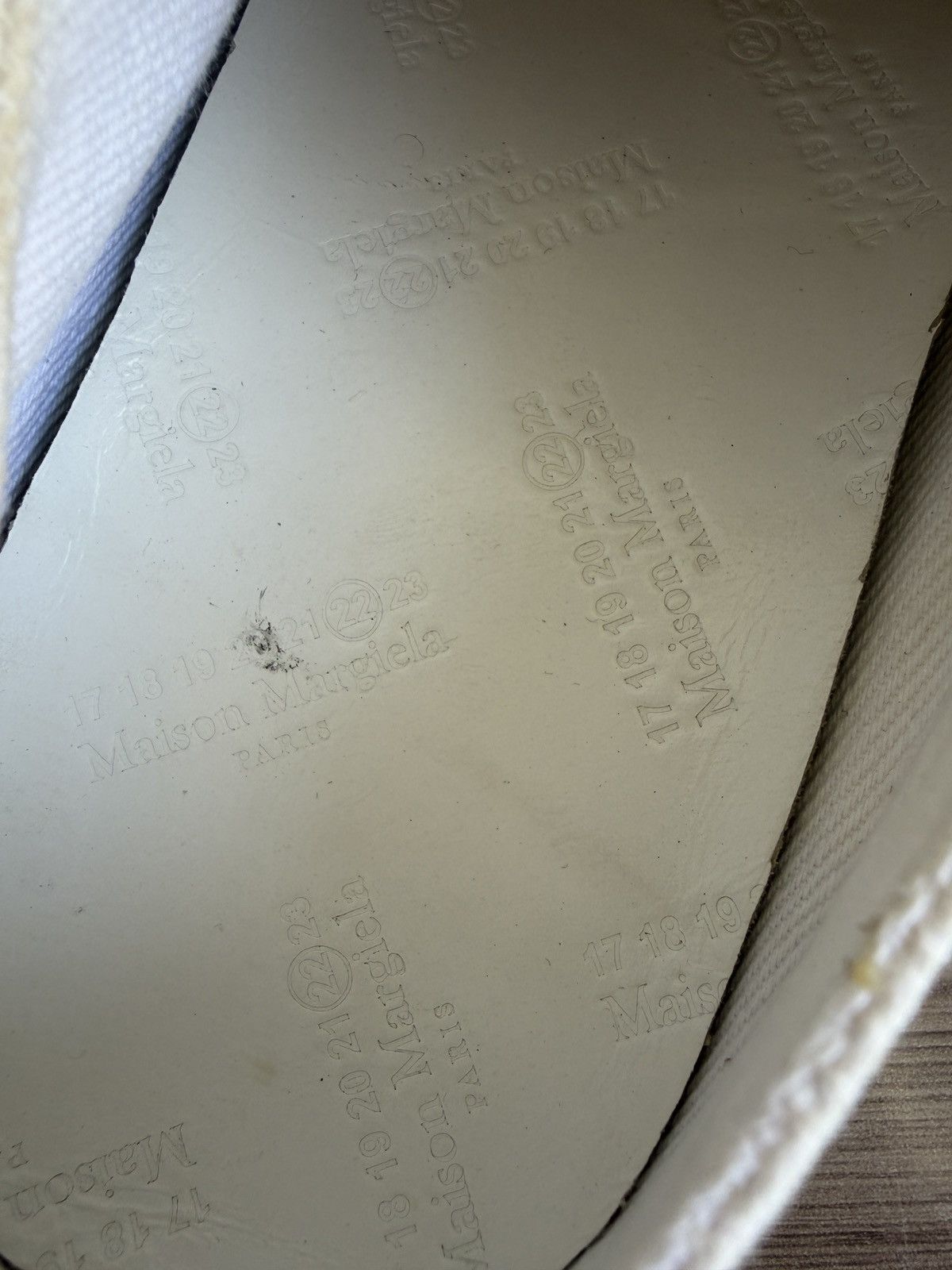 Maison Margiela Tabi canvas sneakers Size US 7 / IT 37 - 15 Thumbnail