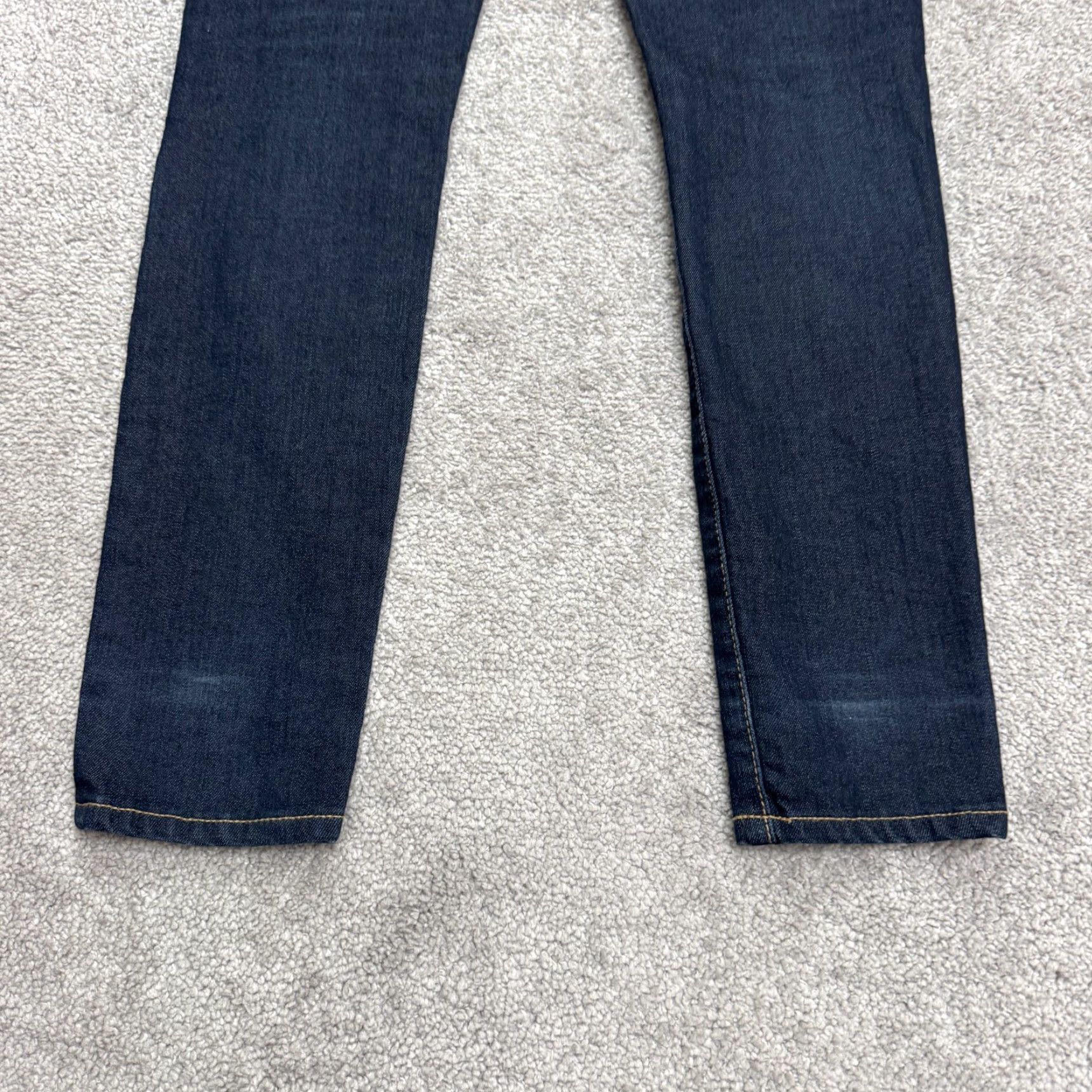 Paige VINTAGE Paige Verdugo Skinny Denim Jeans Womens 27 Blue Low Rise Stretch 29x30 Size 27" / US 4 / IT 40 - 4 Thumbnail
