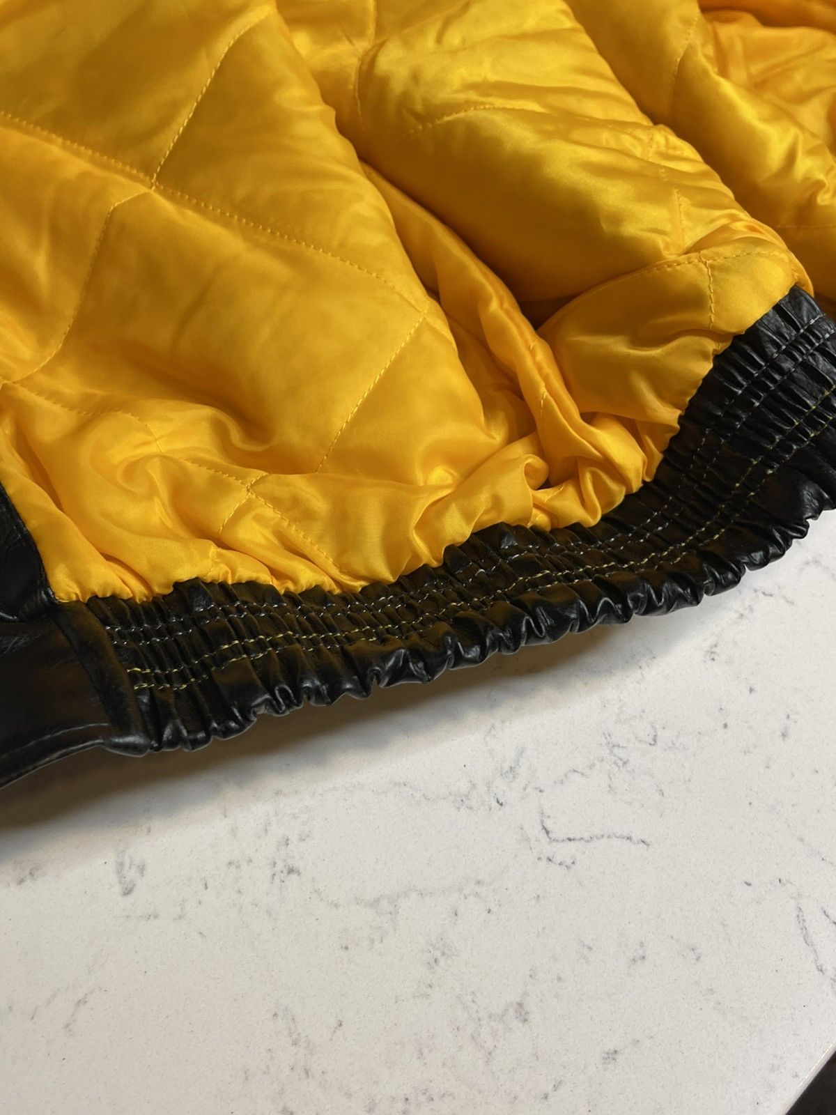G-III Pittsburgh Steelers NFL GIII Faux Leather Jacket NWT Sz Lg Size US L / EU 52-54 / 3 - 14 Thumbnail