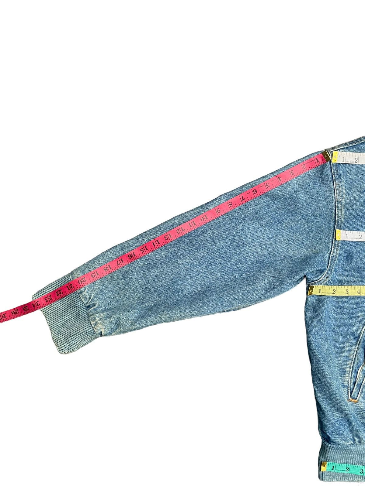 Vintage Vintage 3 Horse Embossed Denim Jacket Size US L / EU 52-54 / 3 - 17 Thumbnail