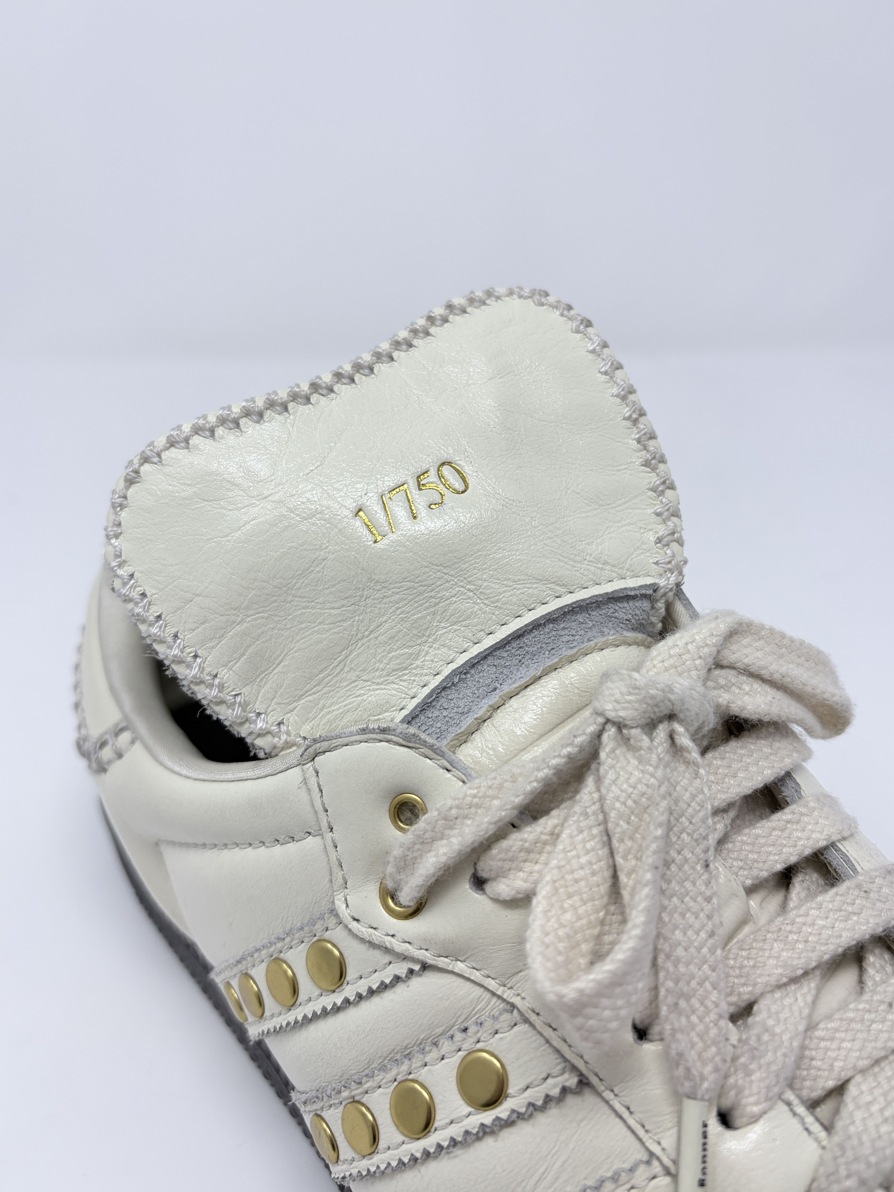 Adidas × Wales Bonner Wales Bonner adidas Samba Studded Cream White 1/750 Size US 9 / EU 42 - 9 Thumbnail