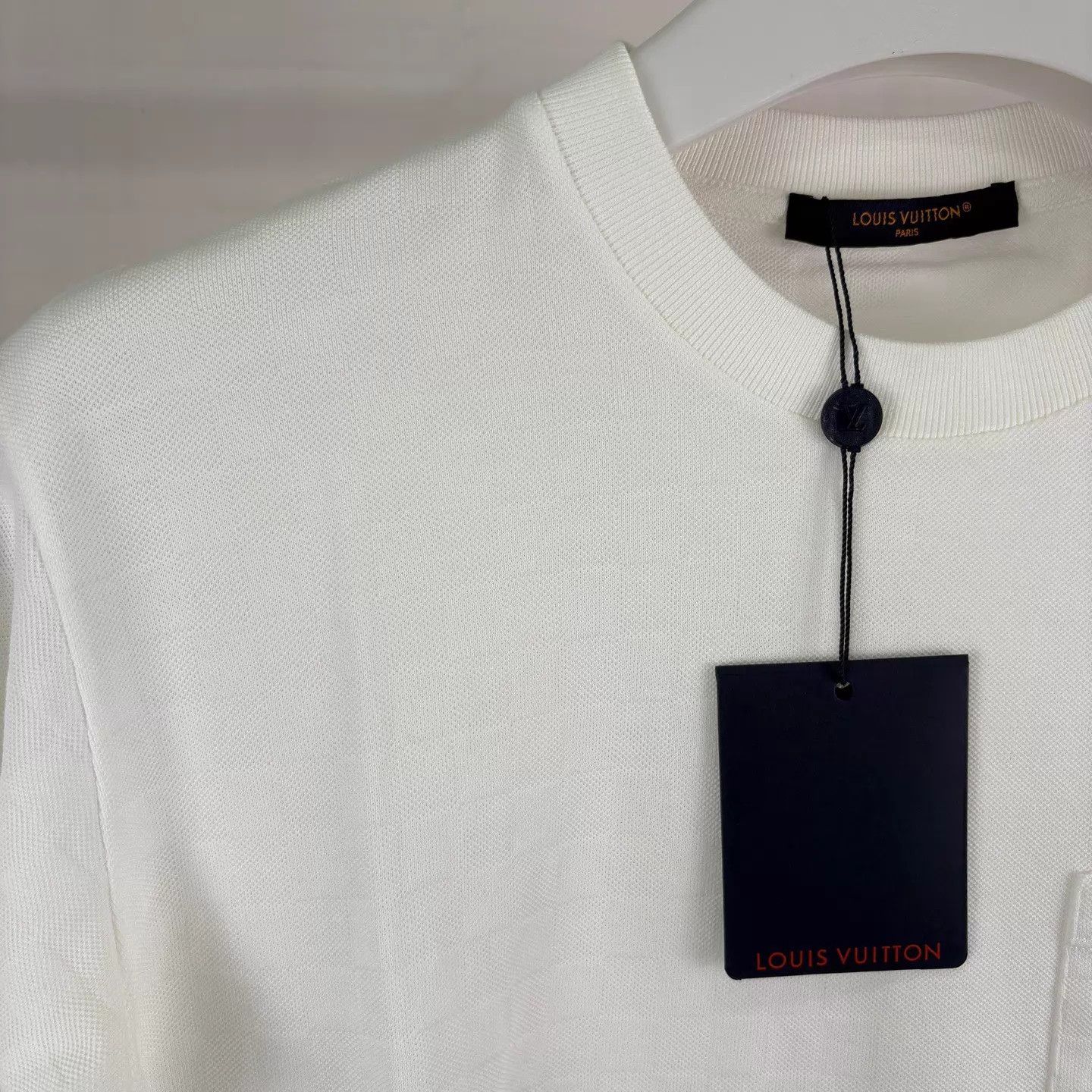 Louis Vuitton Louis Vuitton Damier Pocket Tee M New Size US M / EU 48-50 / 2 - 5 Thumbnail