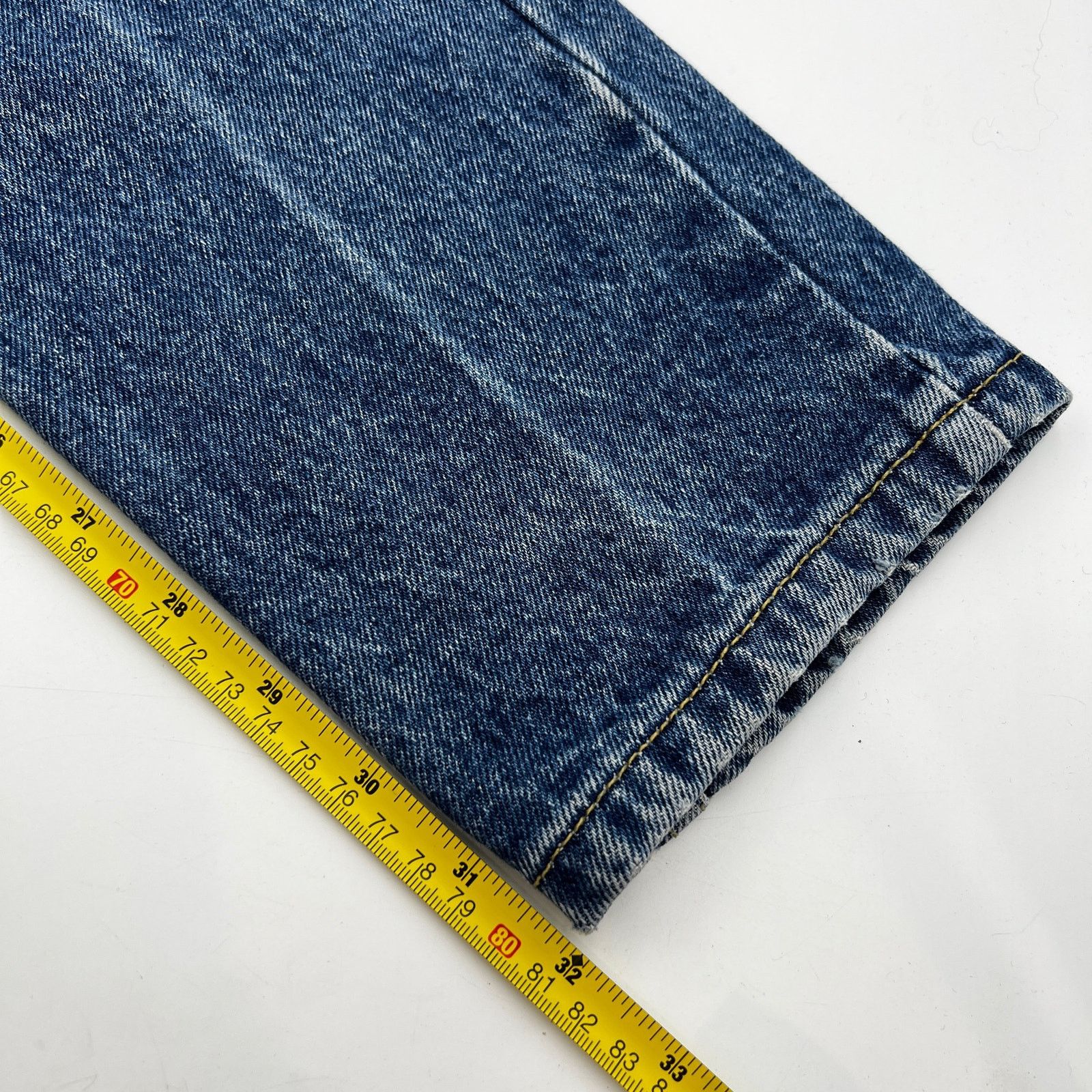 Guess × Vintage Vintage 80s Guess? Jeans George’s Marciano Blue Denim Size 31" - 7 Thumbnail