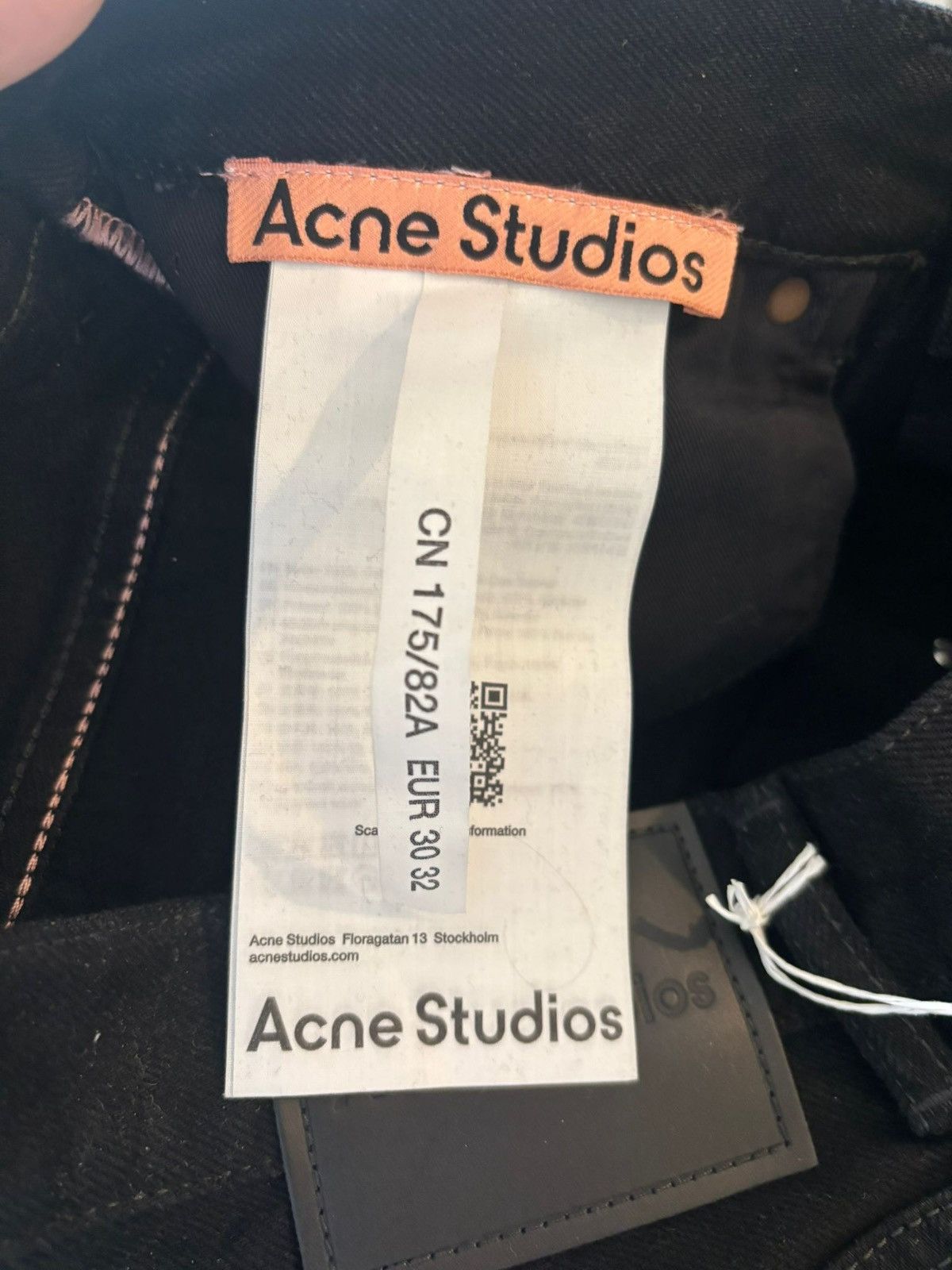 Acne Studios NWT - 2021M Black Size US 30 / EU 46 - 6 Thumbnail