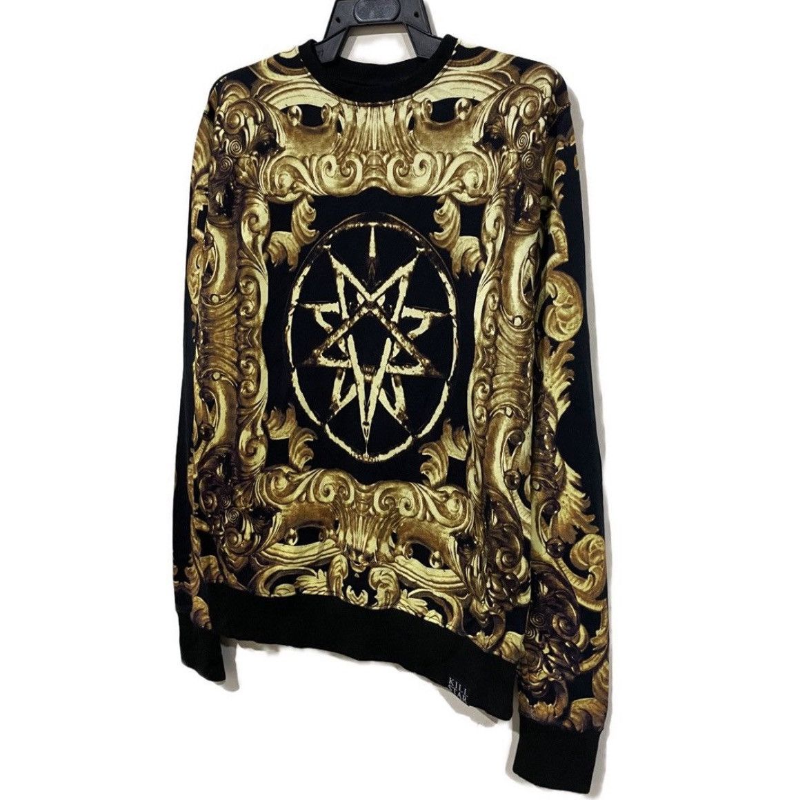 If Six Was Nine BIN🔥Killstar Gothic Jumper Sweater Size US M / EU 48-50 / 2 - 3 Thumbnail