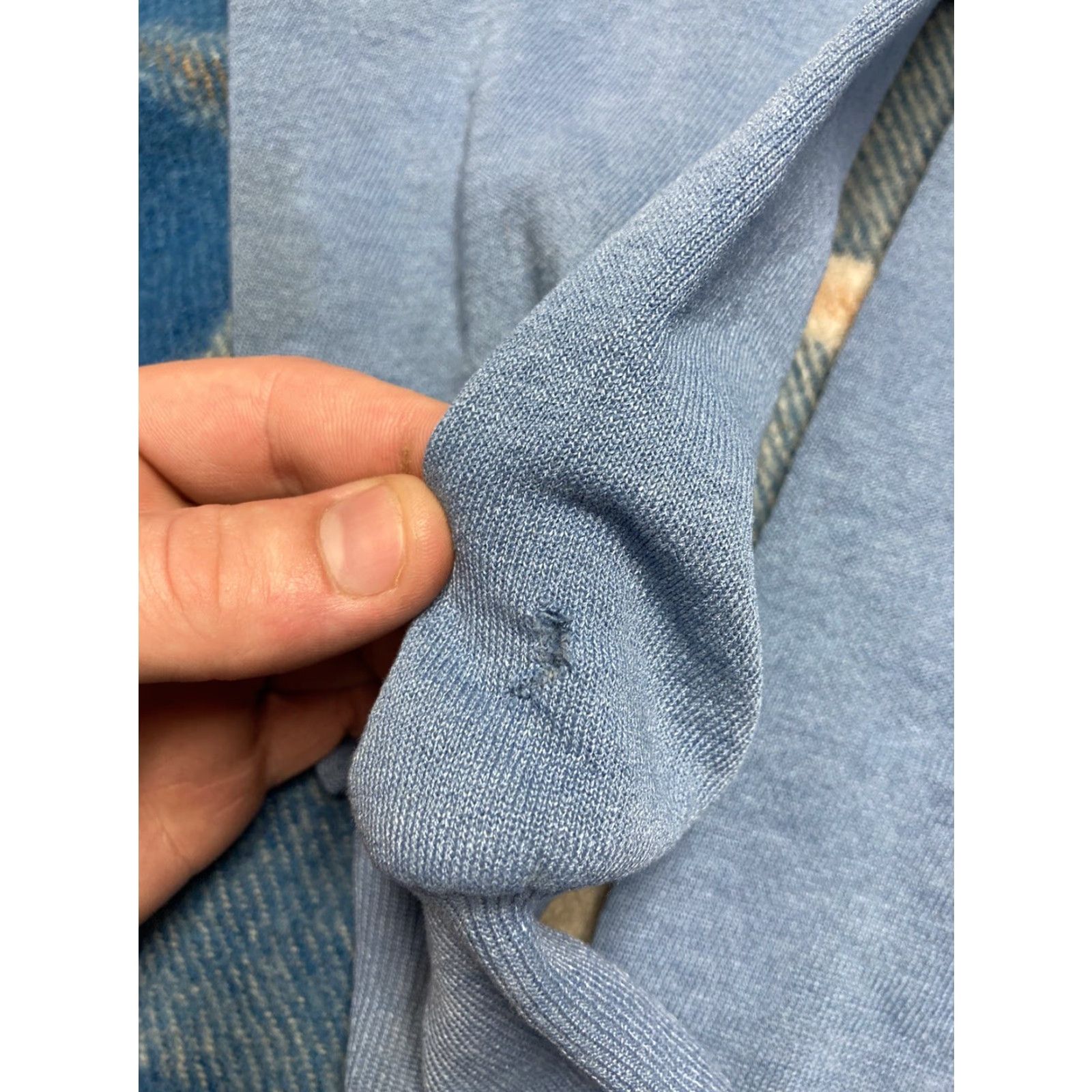 Vintage VINTAGE Morning Sun Sweatshirt Crew Neck Women Large Blue 90s Birds Farm Autumn Pullover Size L / US 10 / IT 46 - 5 Thumbnail