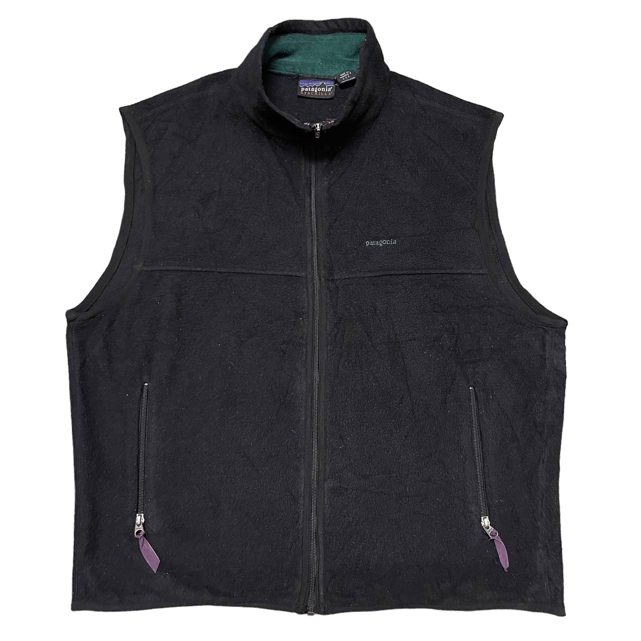 Patagonia Vintage Patagonia Synchilla Fleece Vest Made in USA Size US L / EU 52-54 / 3 - 1 Thumbnail