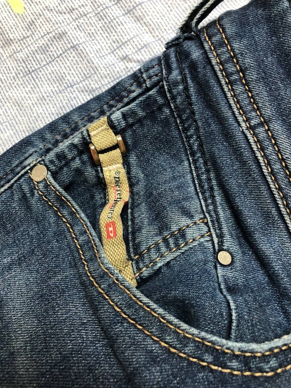 Diesel Distressed Vintage Washed Denim Diesel Jeans Pants Size US 30 / EU 46 - 3 Thumbnail