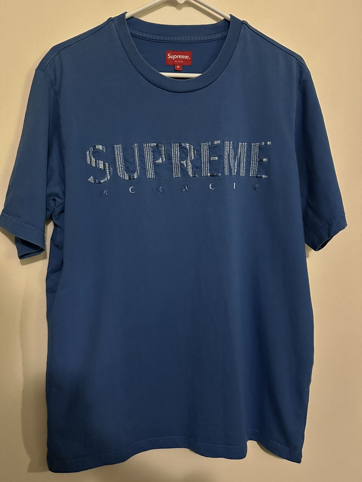 Supreme Gradient Logo Tee Grailed