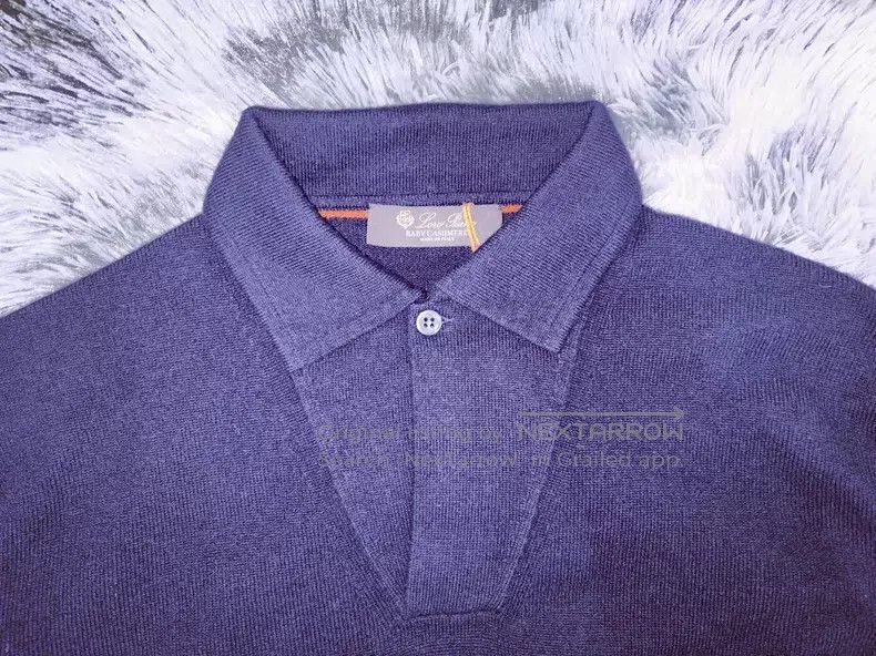 Loro Piana Loro Piana Navy Blue Baby Cashmere Knit Top Size US M / EU 48-50 / 2 - 3 Thumbnail