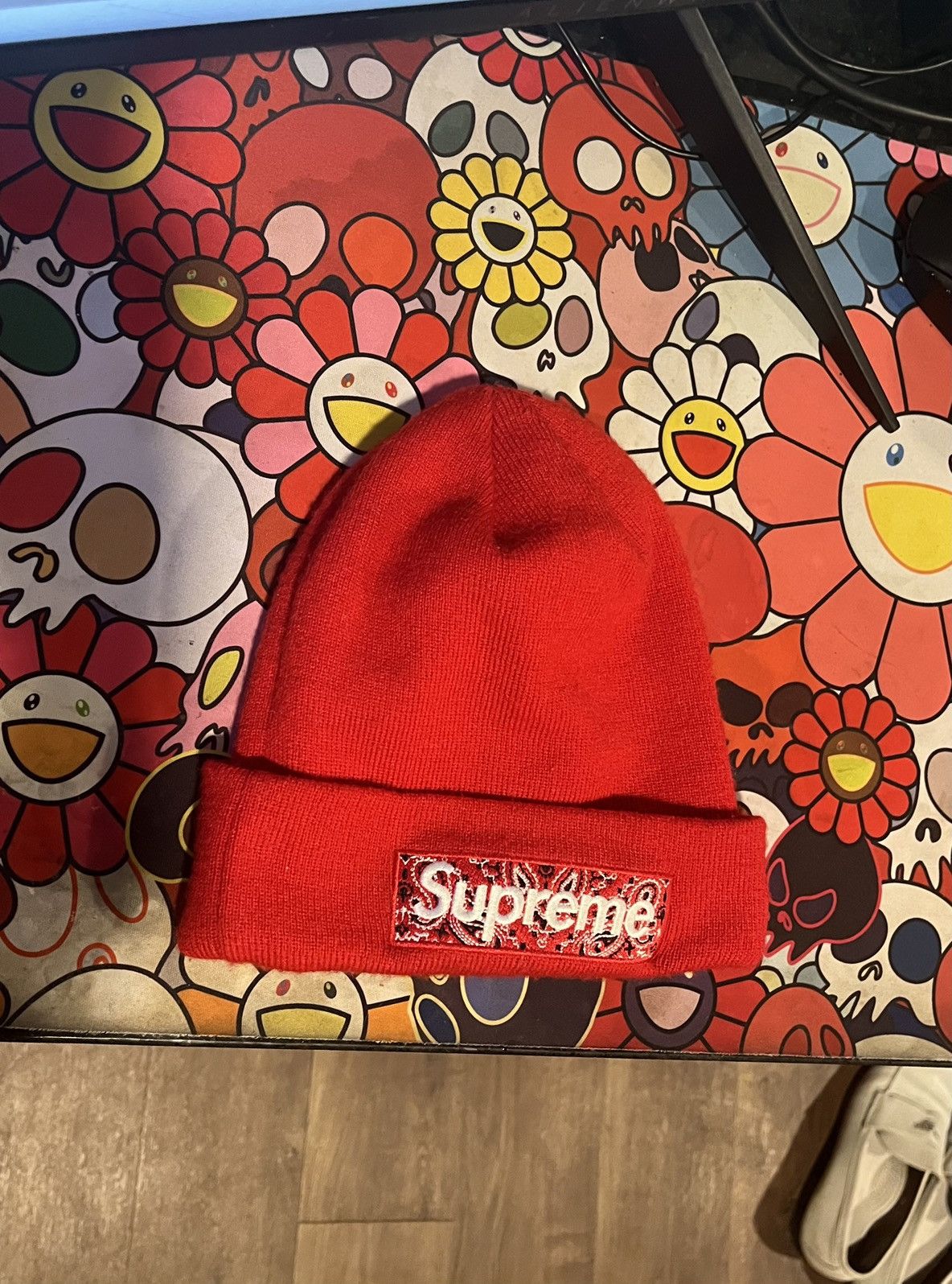 [希少]Supreme Bandana New Era Box Logo Supreme x New Era Box Logo Bandana Brown Beanie FW19 | eBay