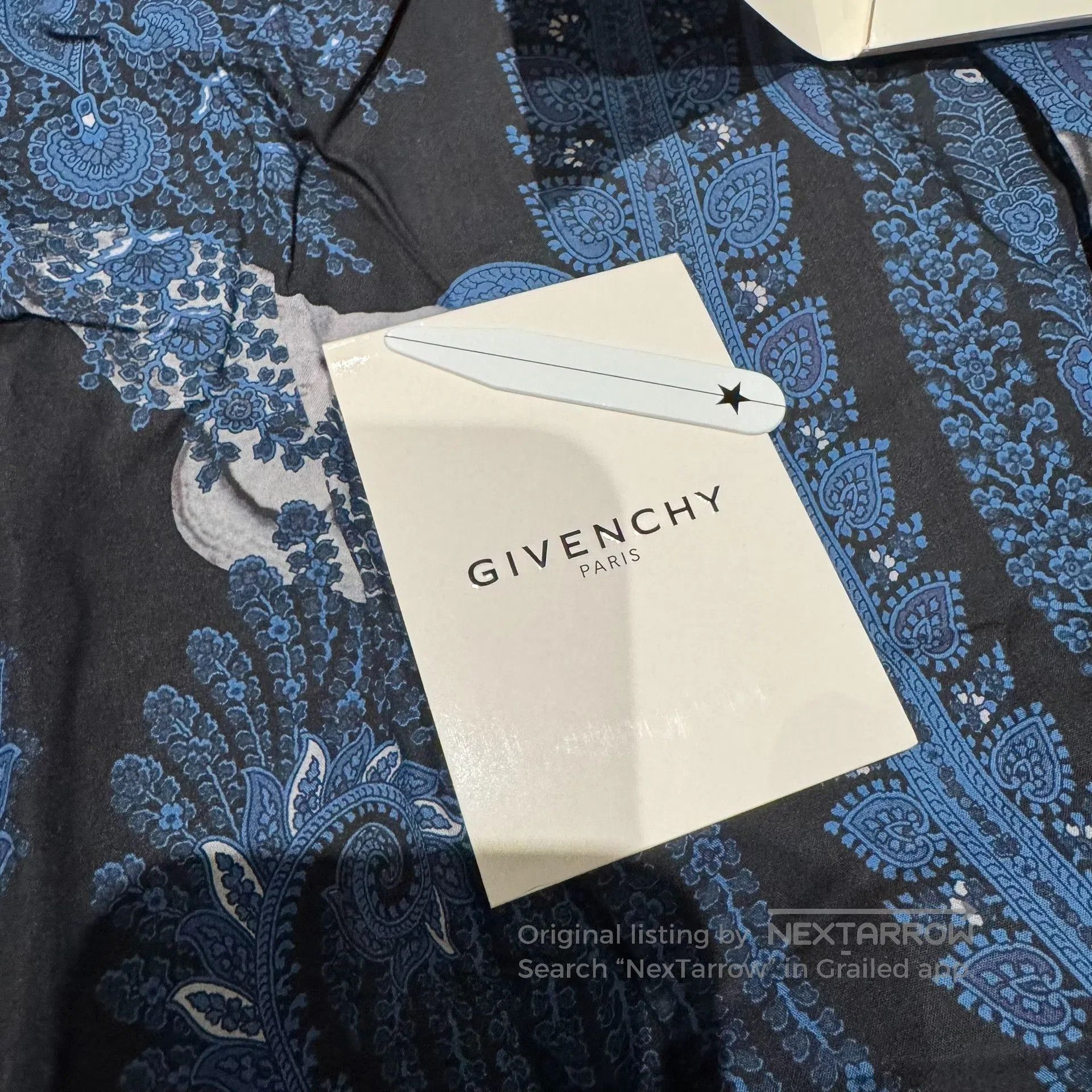 Givenchy Givenchy Vine Print Slim Long. Size US M / EU 48-50 / 2 - 6 Thumbnail