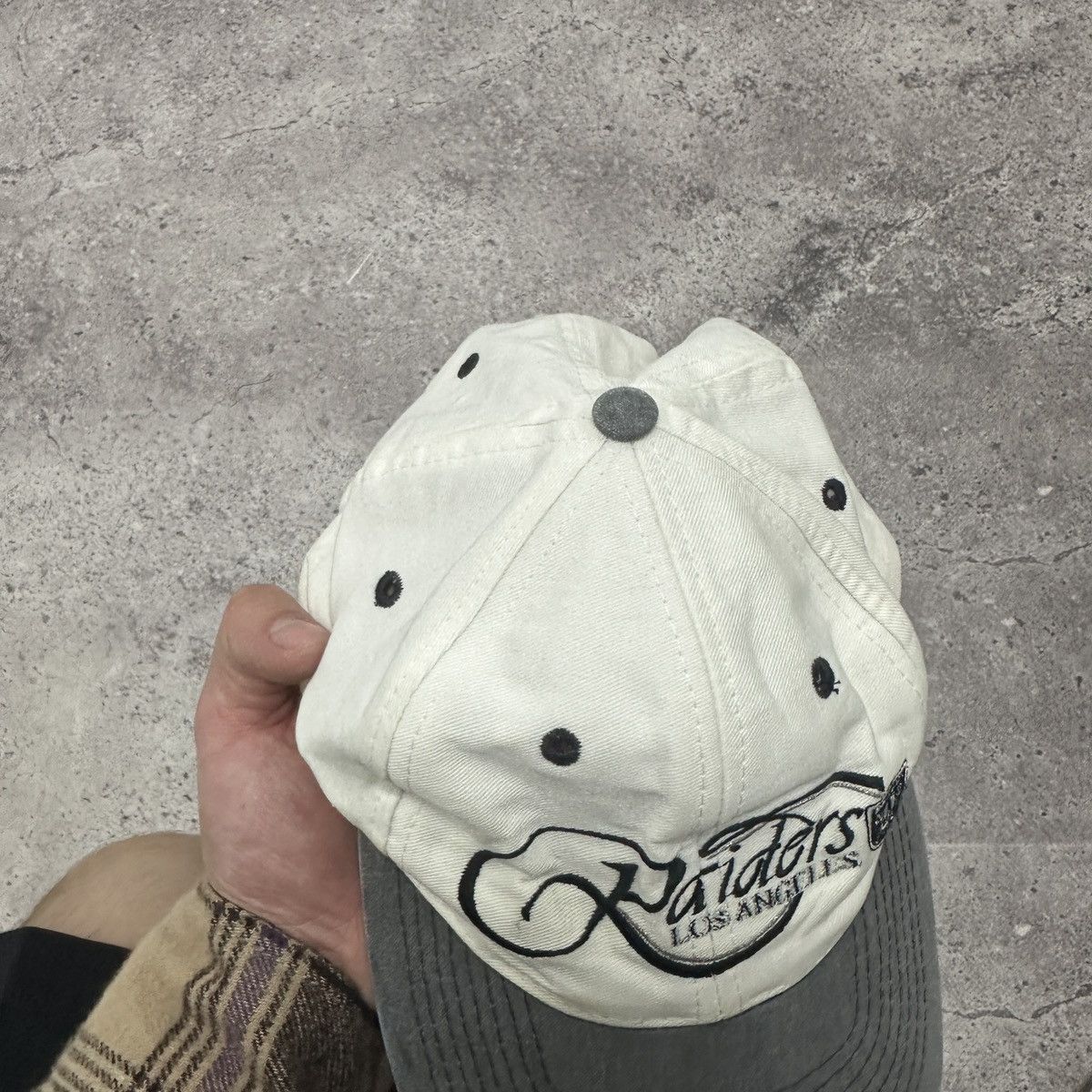 NBA Vintage 90s Los Angeles Raiders NFL embroidered cap y2k hype Size ONE SIZE - 5 Thumbnail