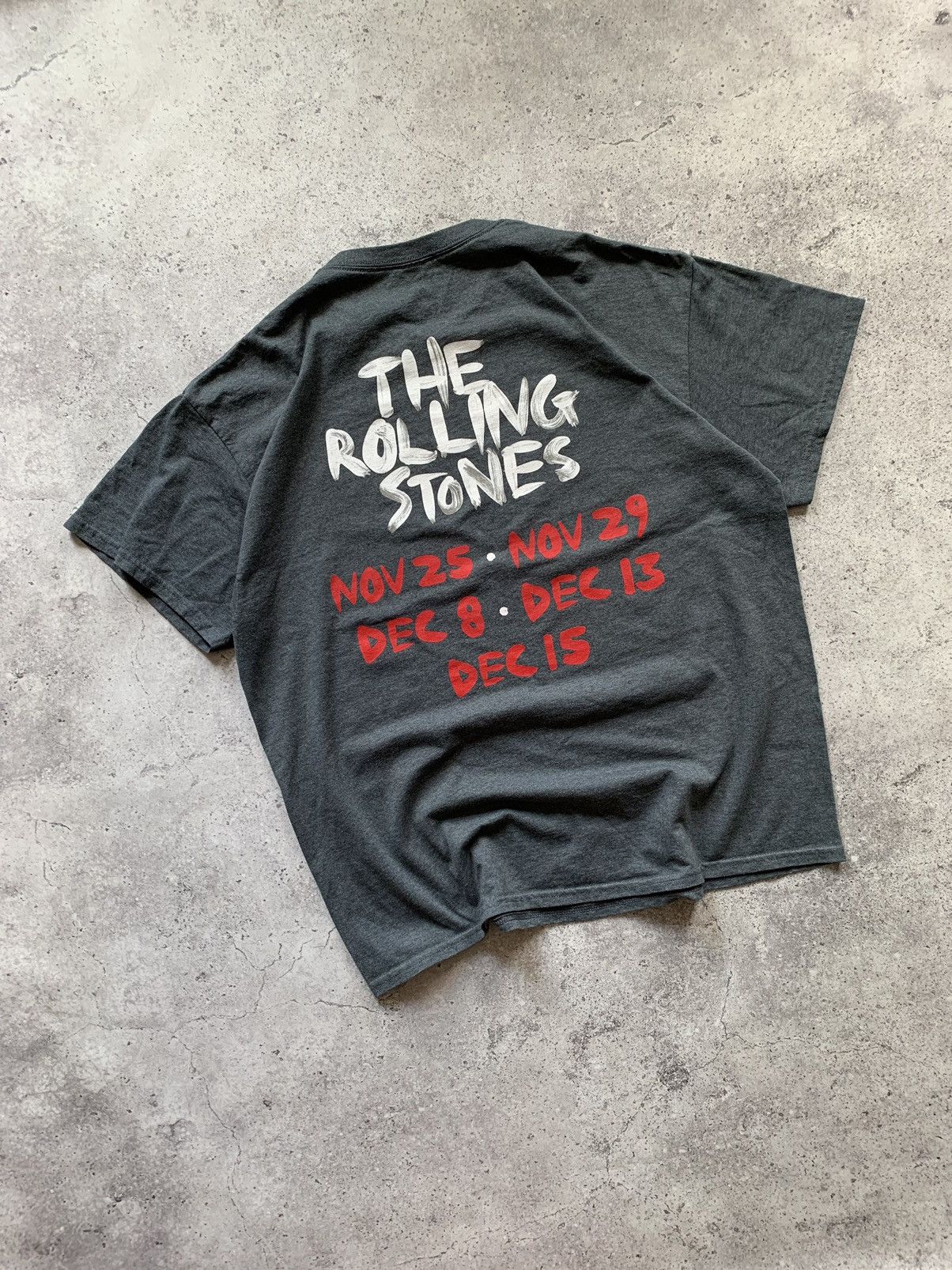 Band Tees × The Rolling Stones Rare Rolling Stones 50 Years Anniversary Tour 2012 T-Shirt Size US XL / EU 56 / 4 - 5 Thumbnail