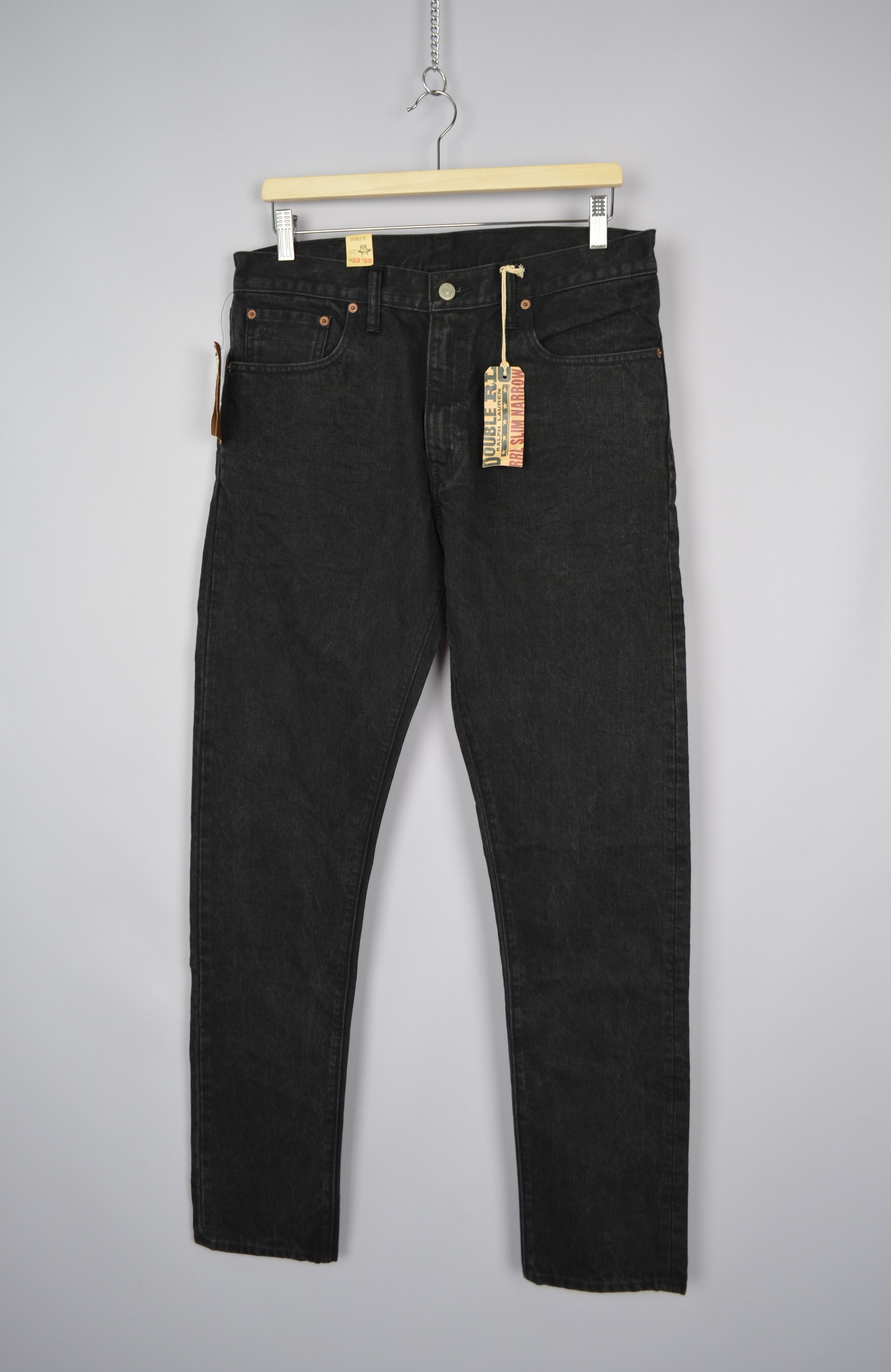 Luxury × RRL Ralph Lauren RRL Double RL Ralph Lauren Slim Narrow Fall ...