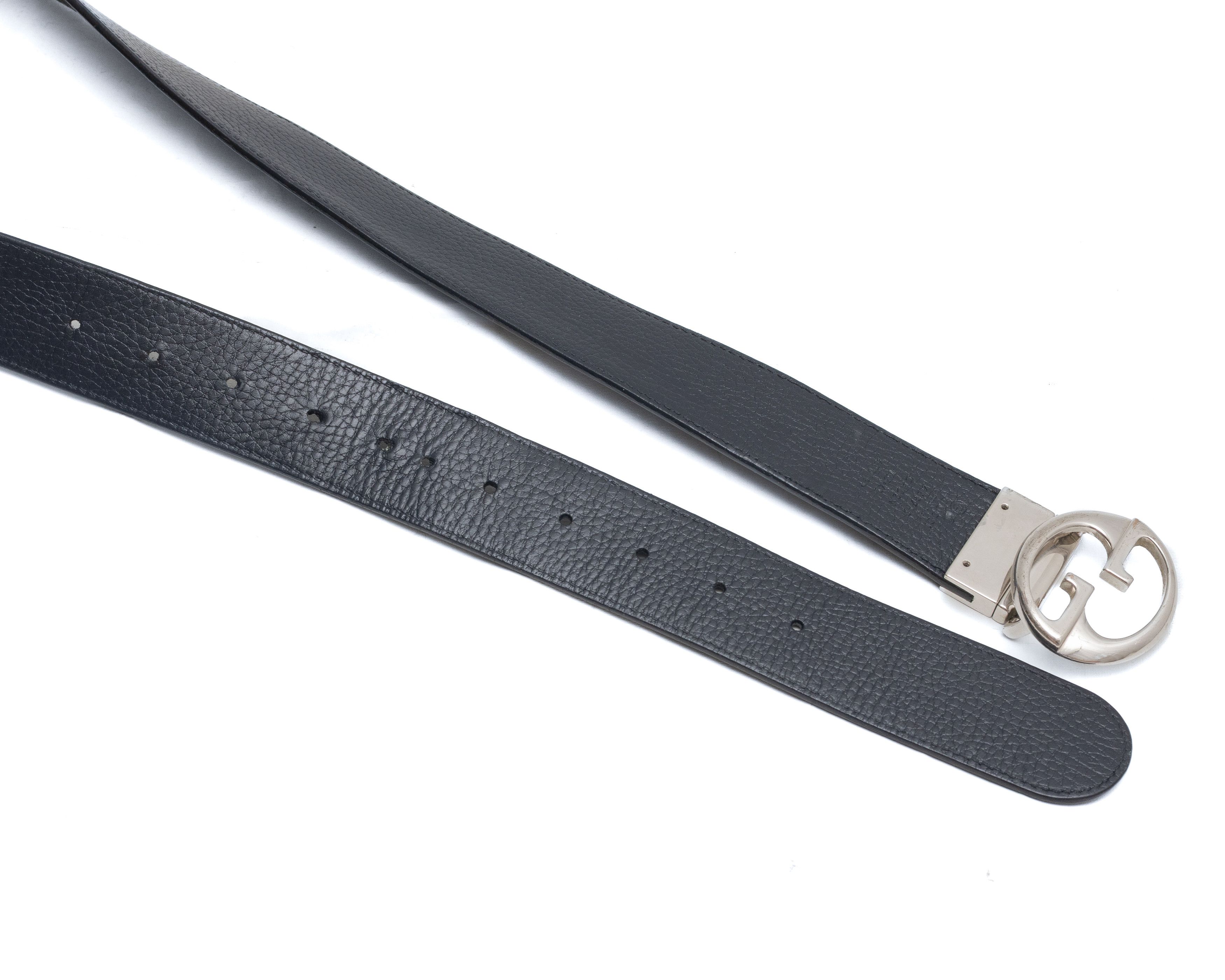 Gucci GUCCI Reversible Double Sided Belt Size 38 - 9 Thumbnail