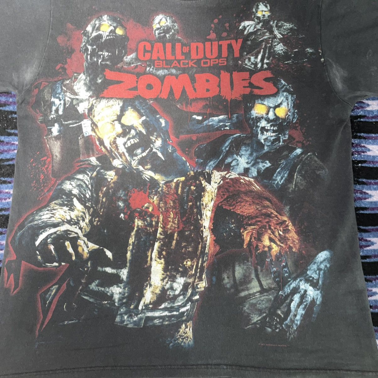Vintage 2011 Call of Duty: Black Ops - Zombies Size US M / EU 48-50 / 2 - 4 Thumbnail