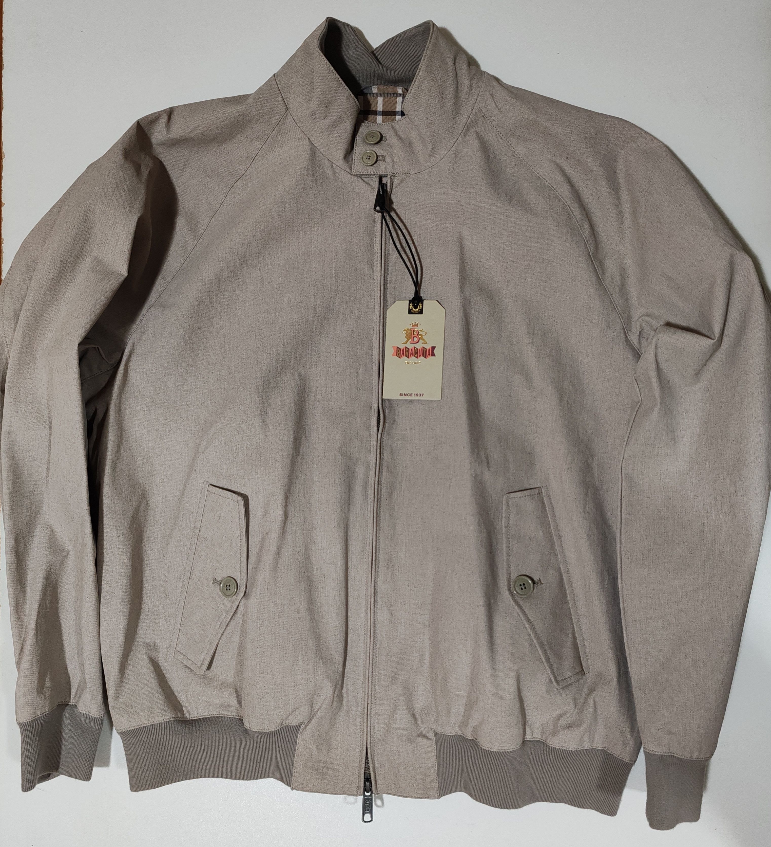 Baracuta Baracuta Tent Cloth G9 Beige TG:XL Size US XL / EU 56 / 4 - 6 Thumbnail