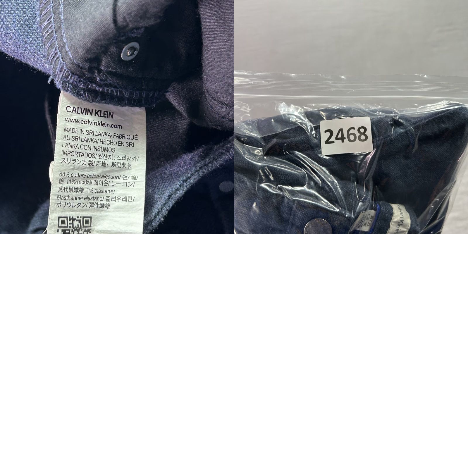 Calvin Klein Calvin Klein Jeans Mens 36x29 Blue Classic Straight Pants Casual Adult Size US 36 / EU 52 - 9 Thumbnail