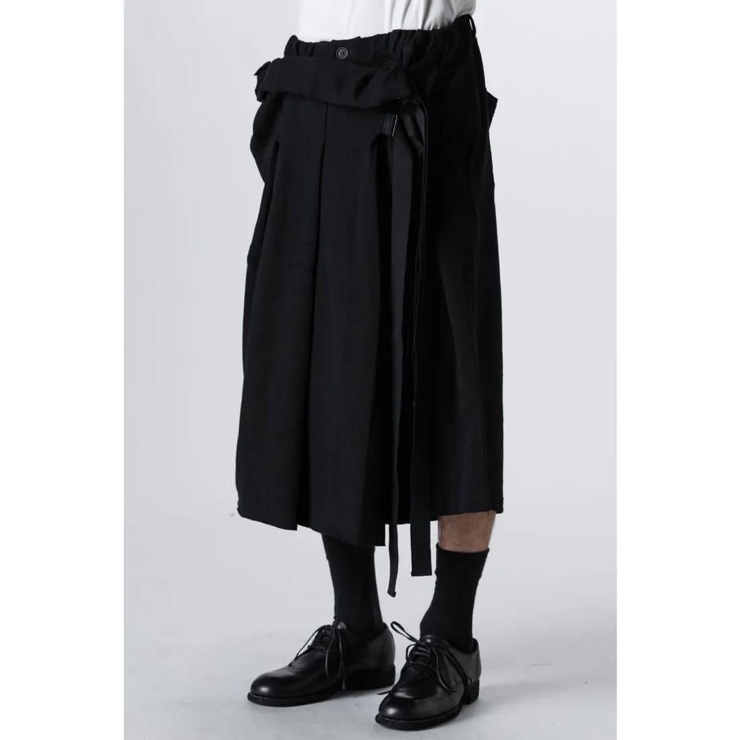 Yohji Yamamoto yohji yamamoto pour homme/2024AW Highland Jersey Skirt Size US 29 - 5 Thumbnail