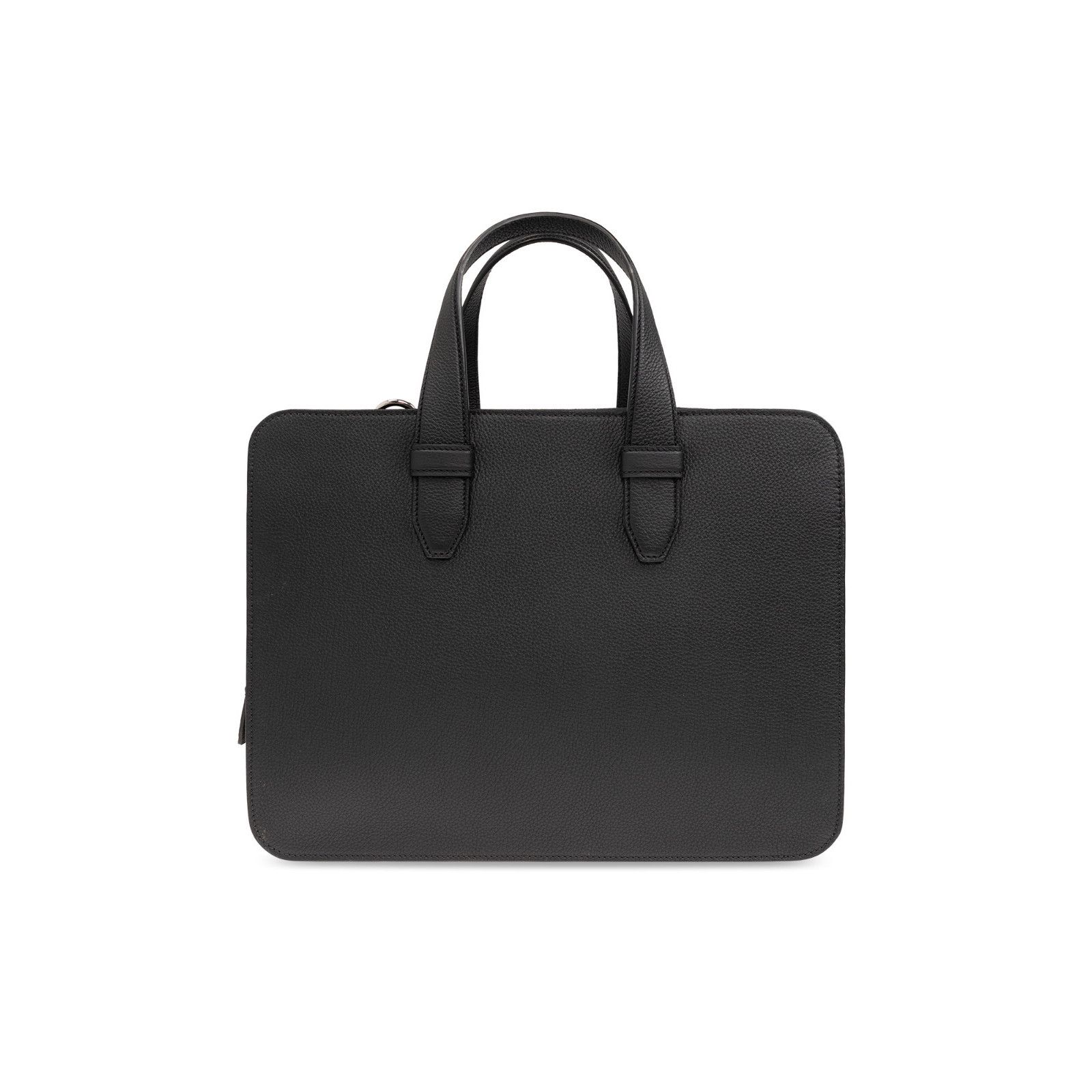 Brioni BRIONI Black Leather Document Laptop Bag New & Authentic Size ONE SIZE - 2 Thumbnail